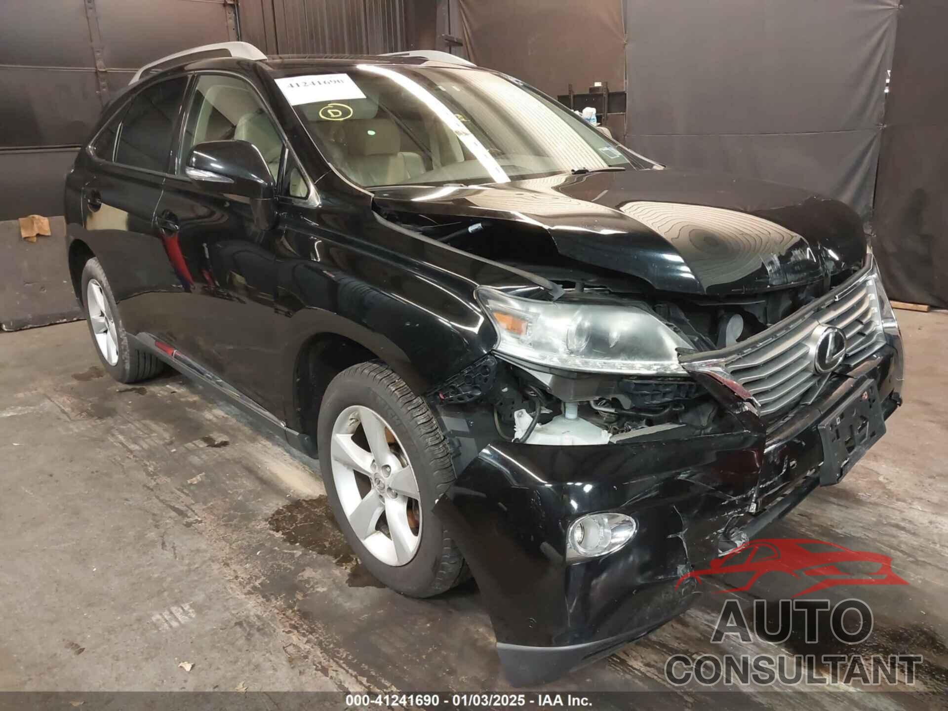 LEXUS RX 350 2013 - 2T2BK1BA7DC196508