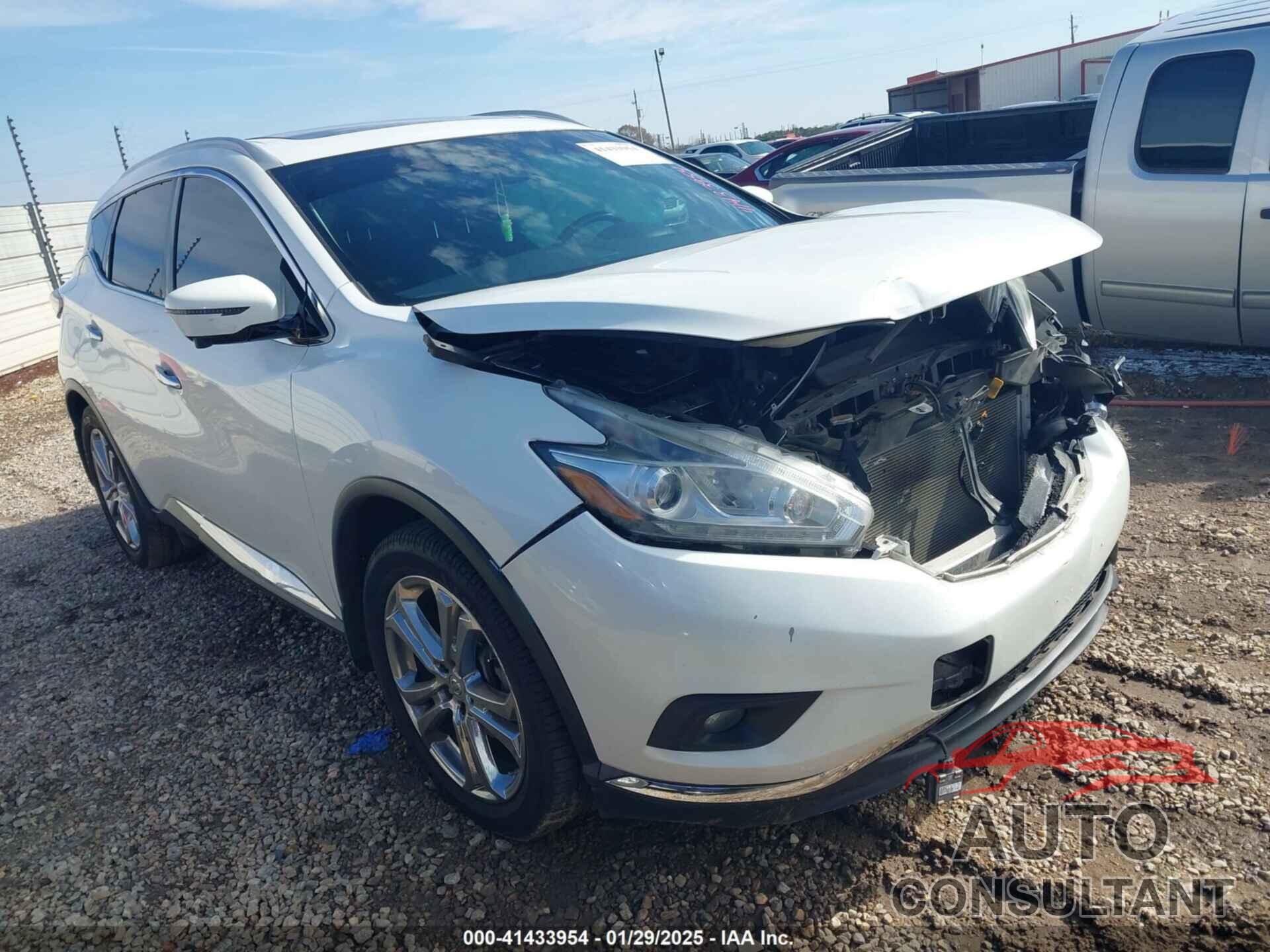 NISSAN MURANO 2018 - 5N1AZ2MHXJN197992