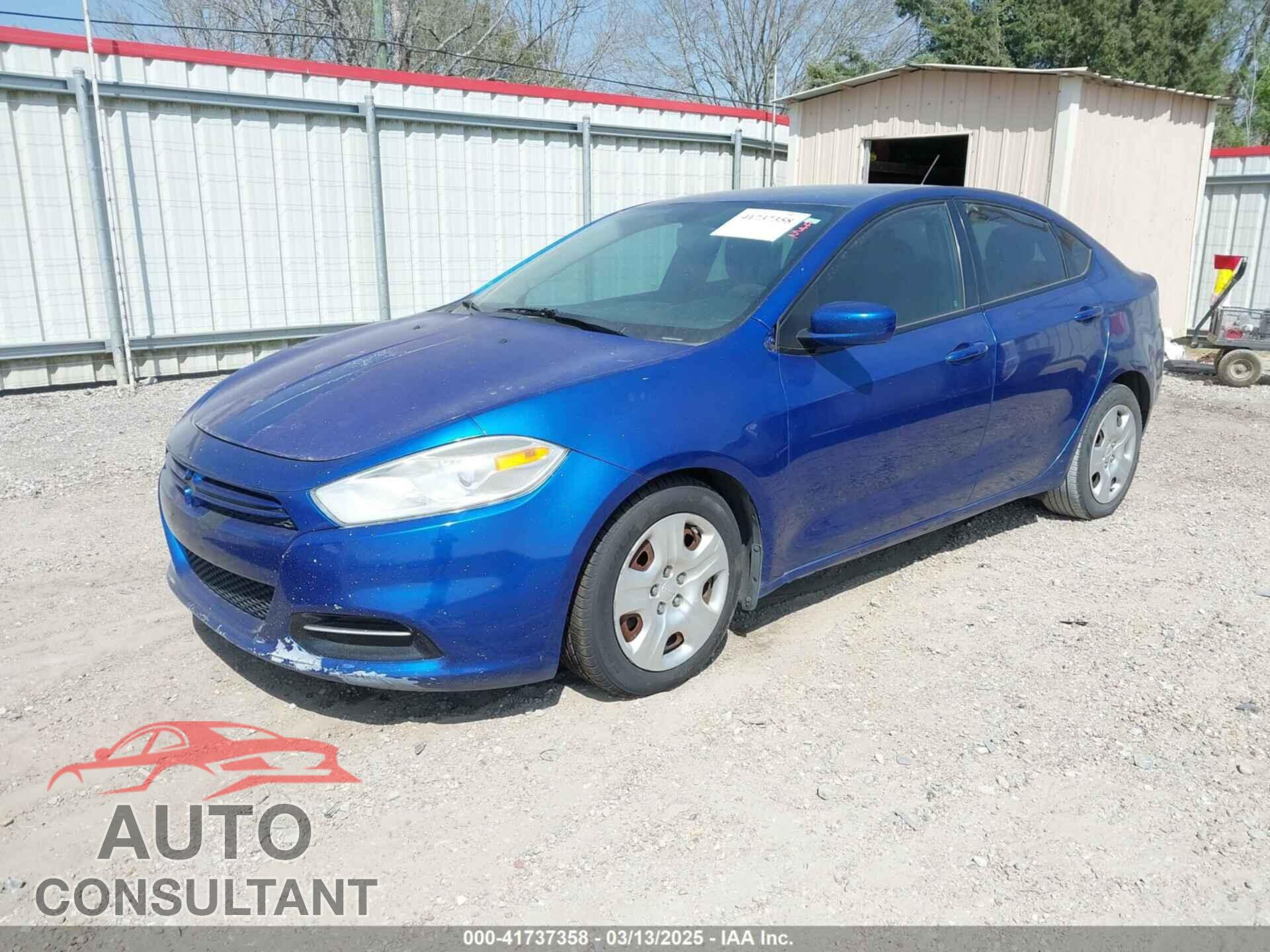 DODGE DART 2014 - 1C3CDFAA8ED673151