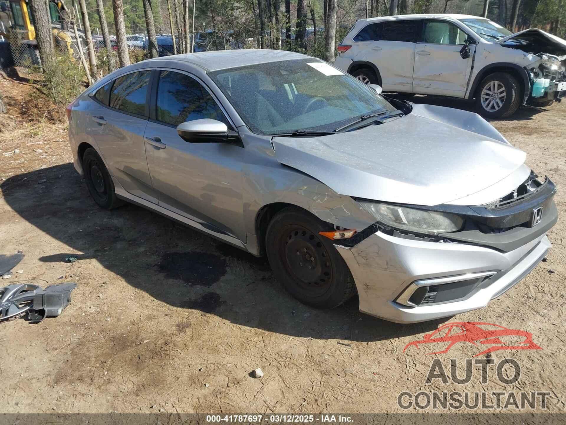 HONDA CIVIC 2019 - 2HGFC2F60KH605404