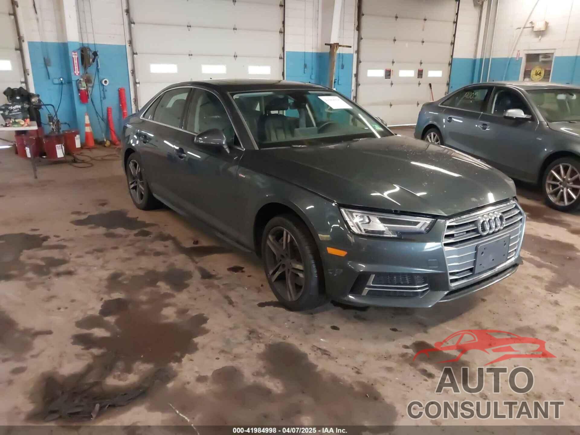AUDI A4 2018 - WAUENAF49JA213562