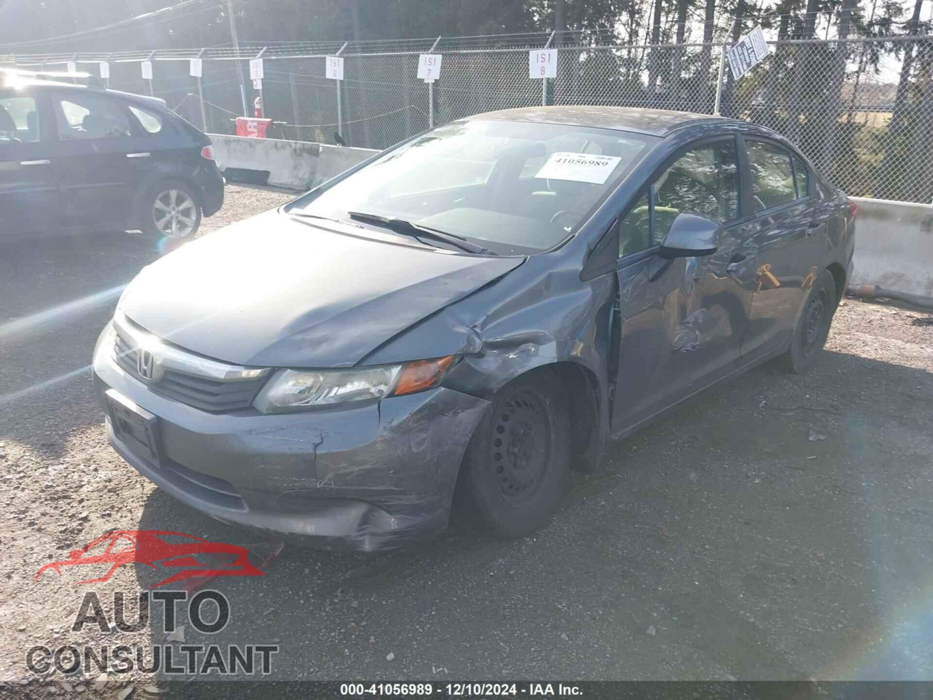 HONDA CIVIC 2012 - JHMFB2F58CS005201