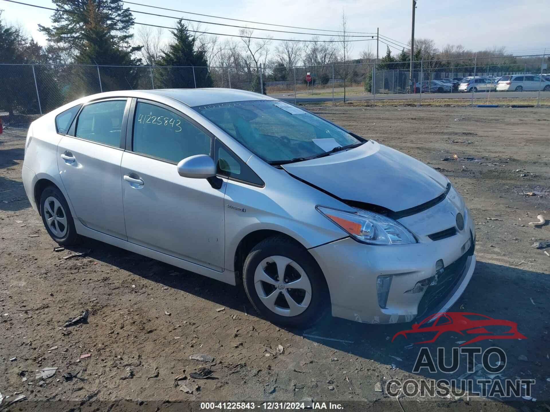 TOYOTA PRIUS 2013 - JTDKN3DU8D1677385