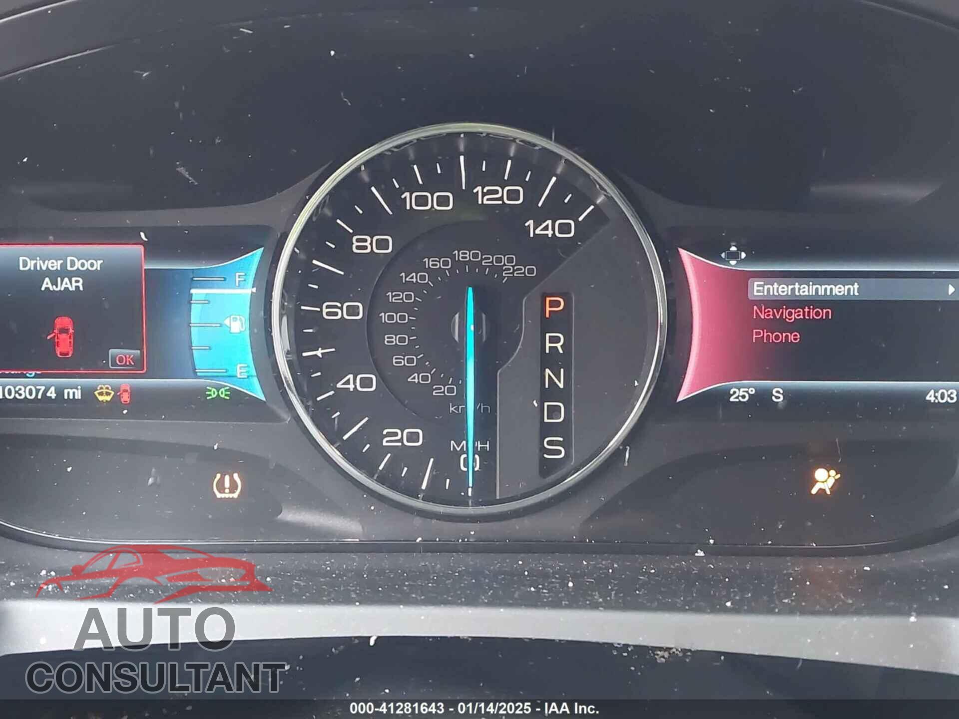 FORD EDGE 2014 - 2FMDK4KC5EBA04086