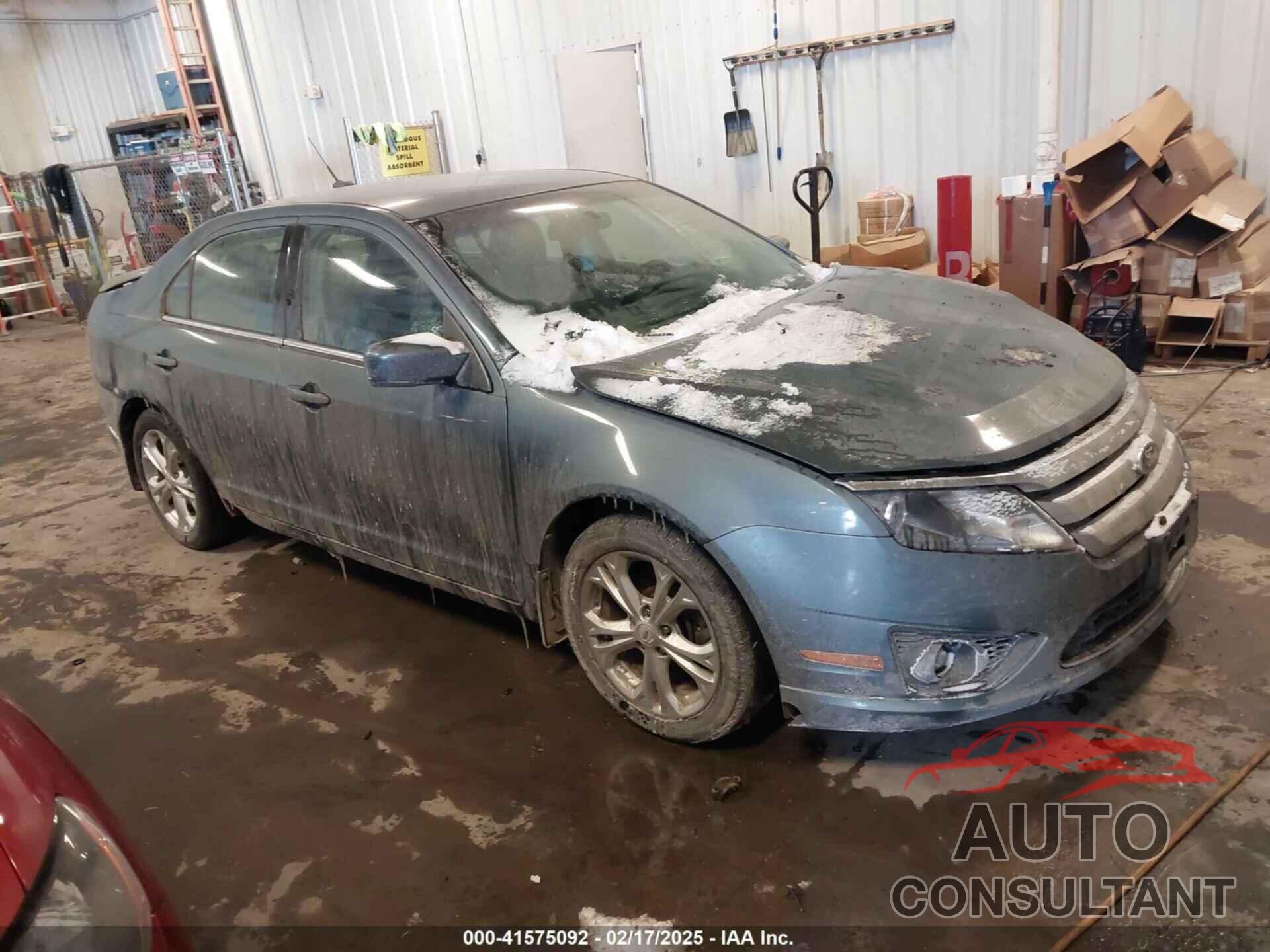 FORD FUSION 2012 - 3FAHP0HA9CR391364