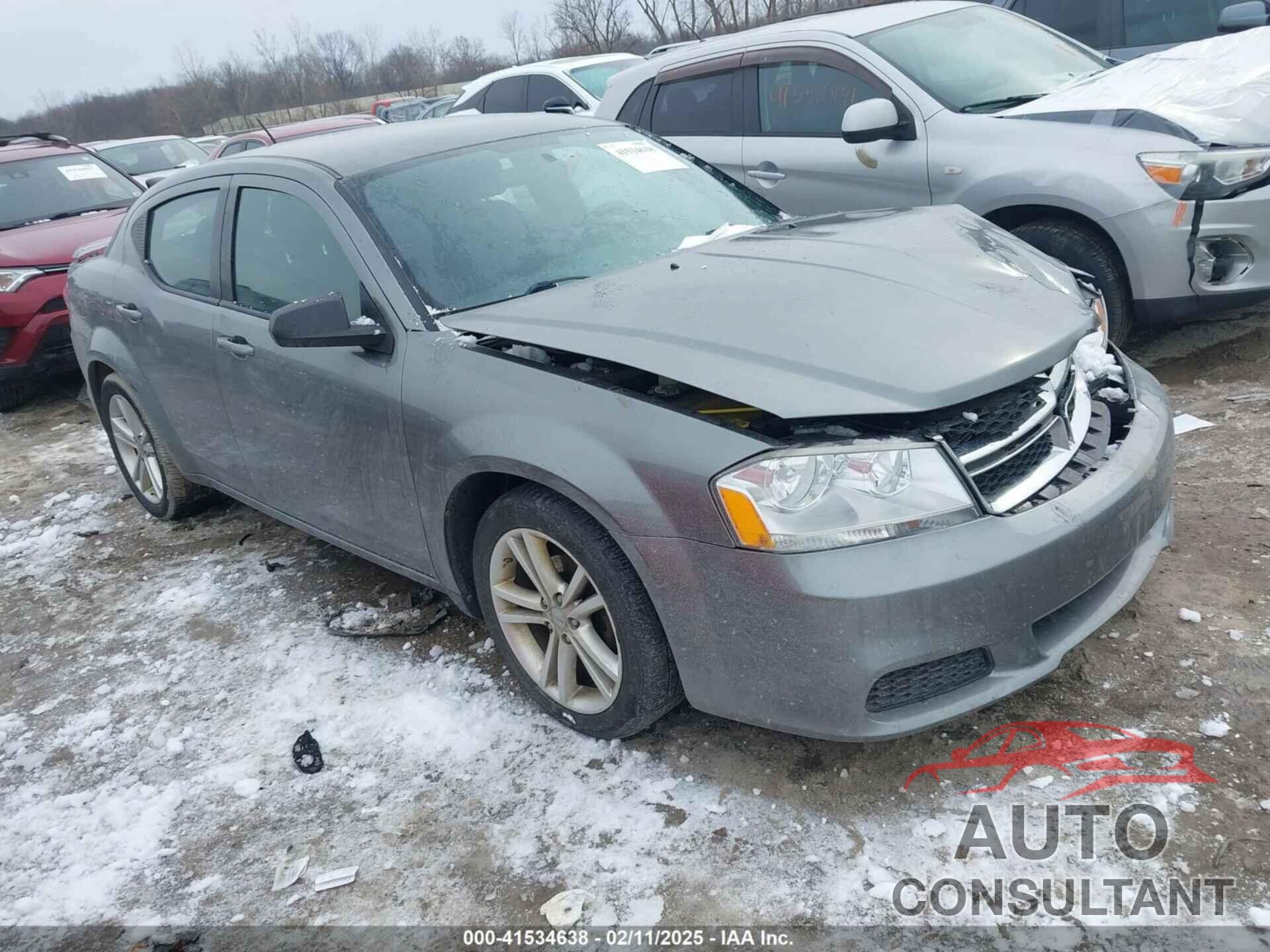 DODGE AVENGER 2013 - 1C3CDZAG3DN586420