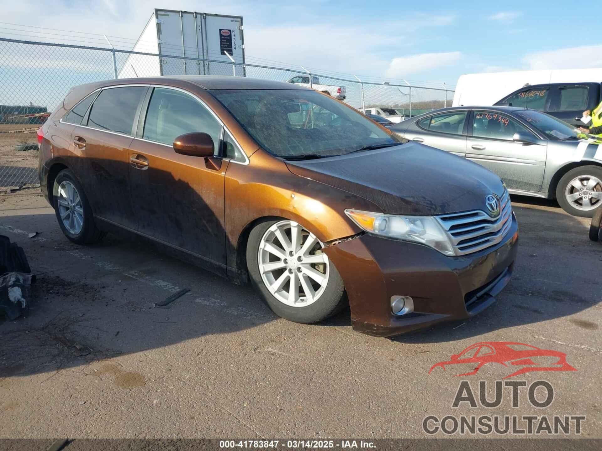 TOYOTA VENZA 2011 - 4T3ZA3BB1BU044625
