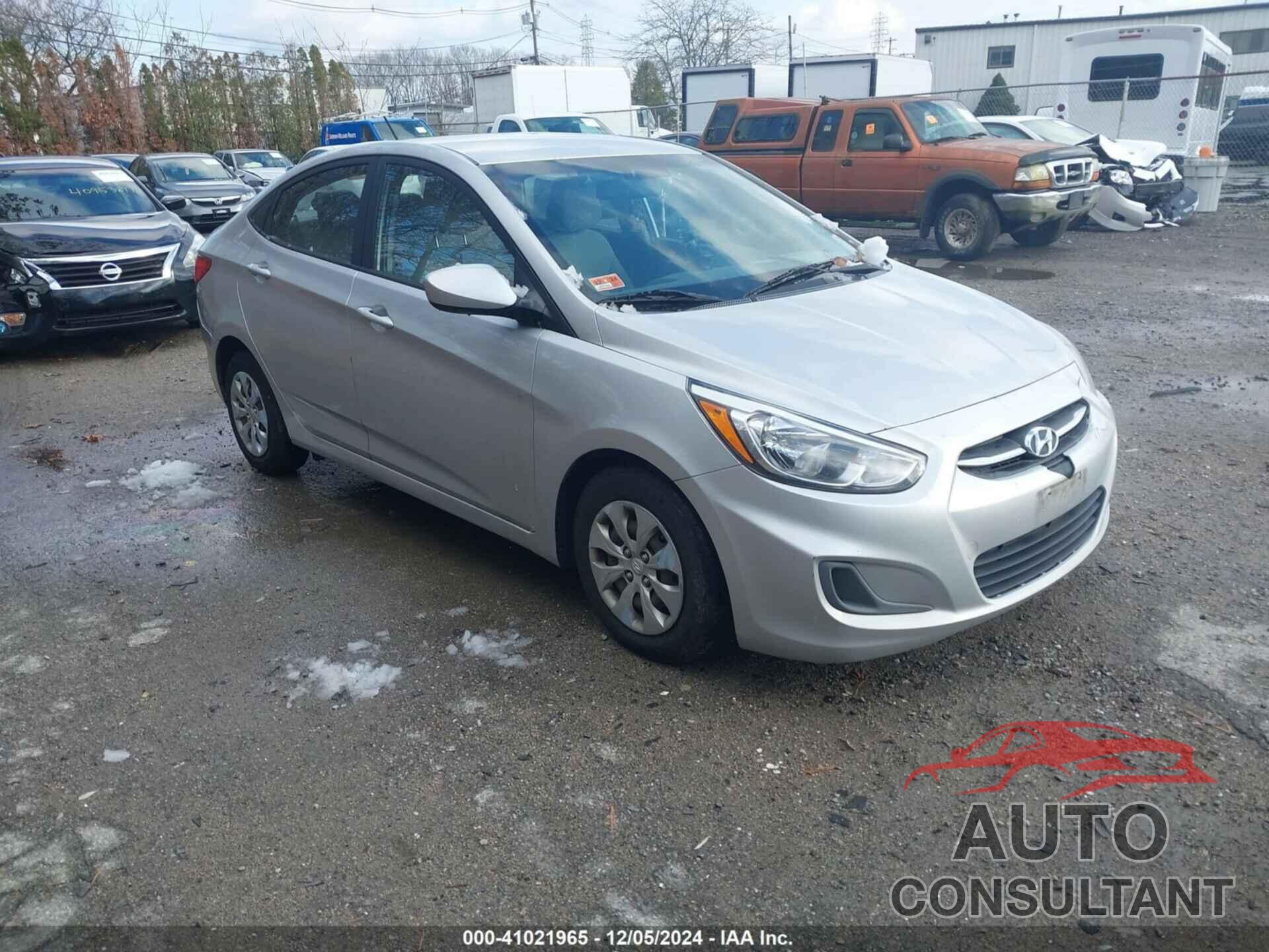 HYUNDAI ACCENT 2016 - KMHCT4AE3GU955203