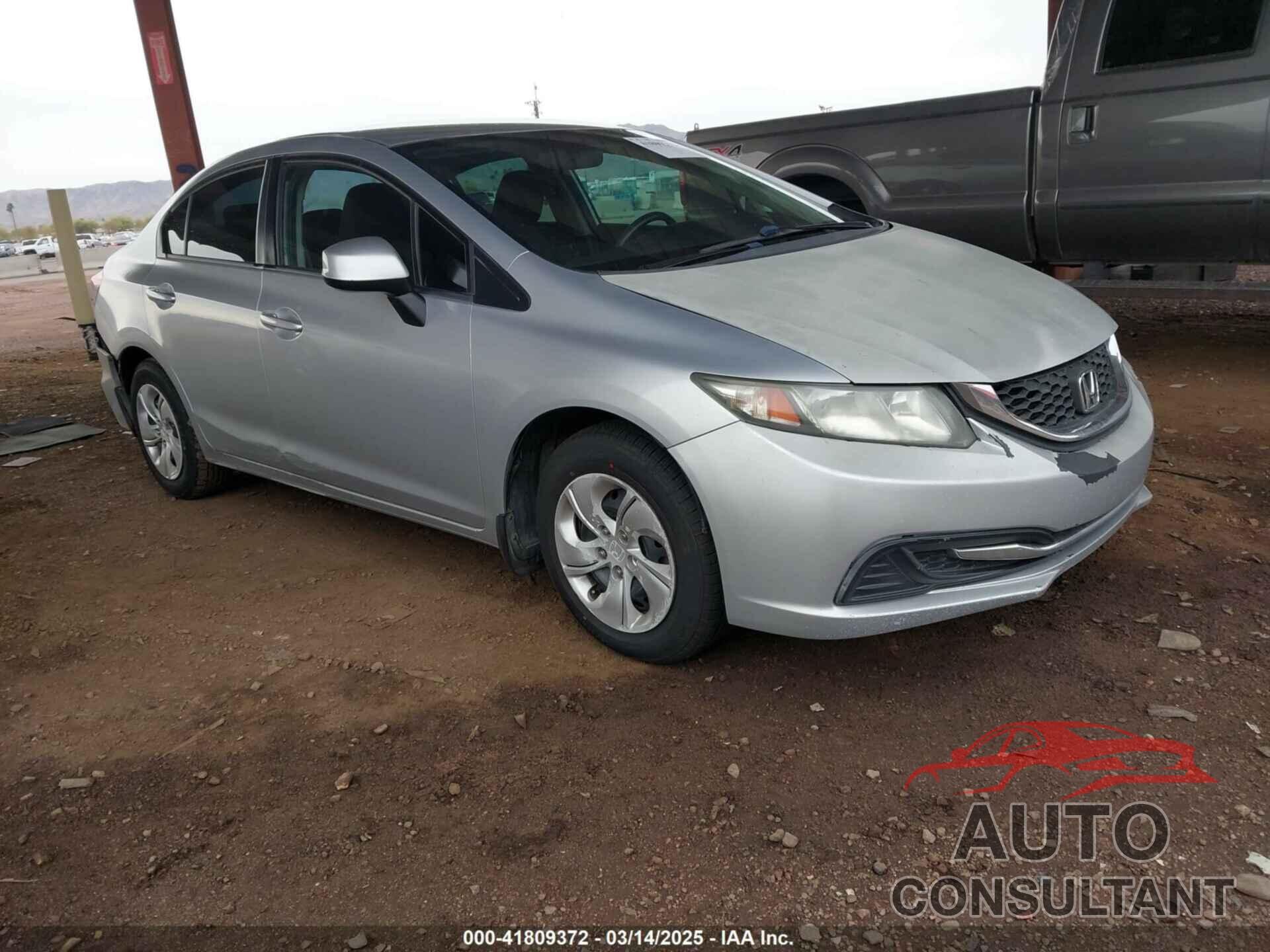 HONDA CIVIC 2013 - 2HGFB2F57DH568672