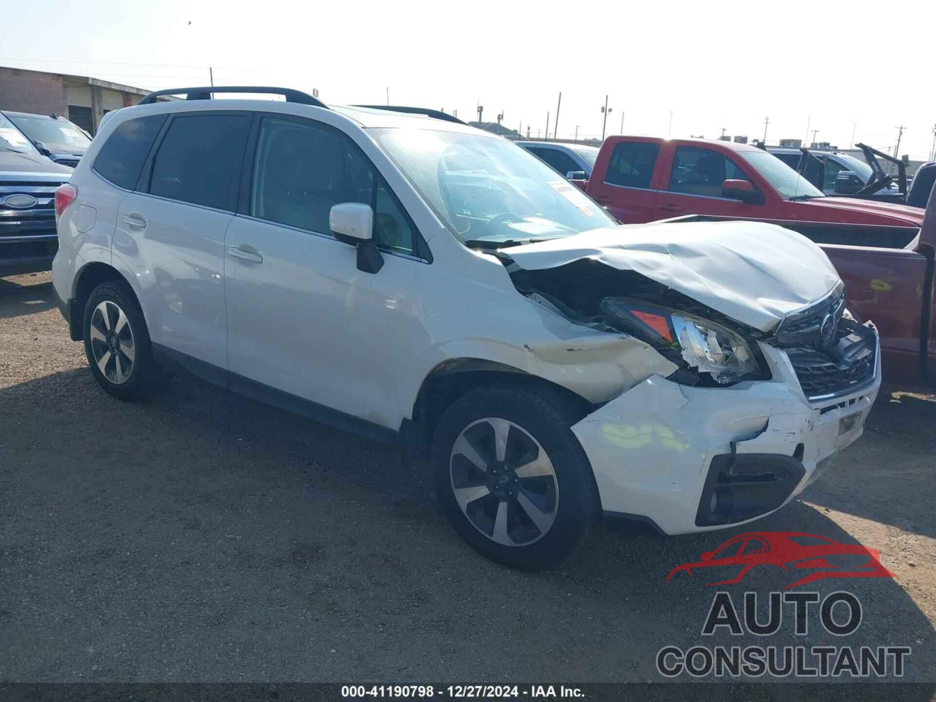 SUBARU FORESTER 2017 - JF2SJARC2HH486902