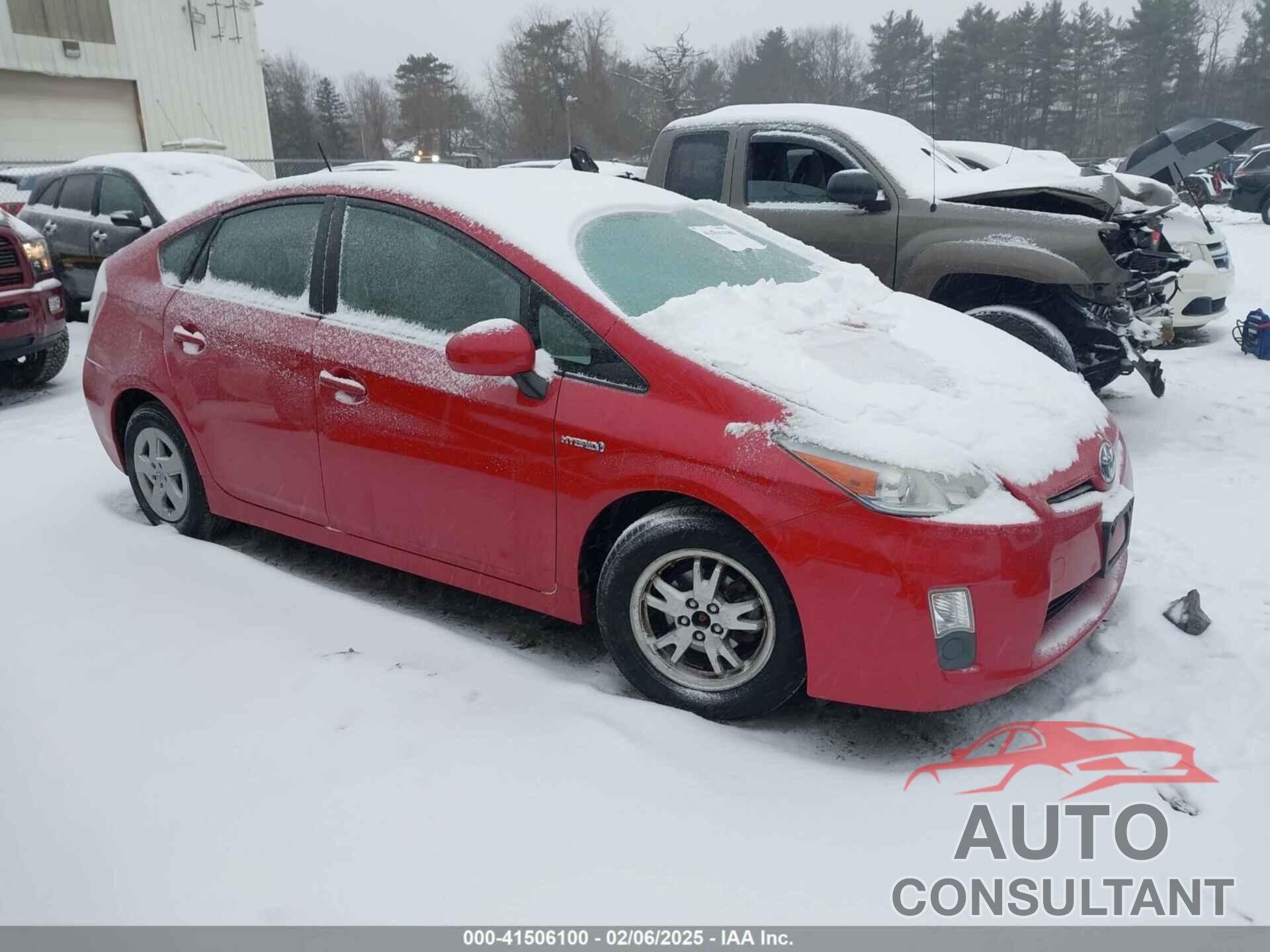 TOYOTA PRIUS 2011 - JTDKN3DU4B0320921