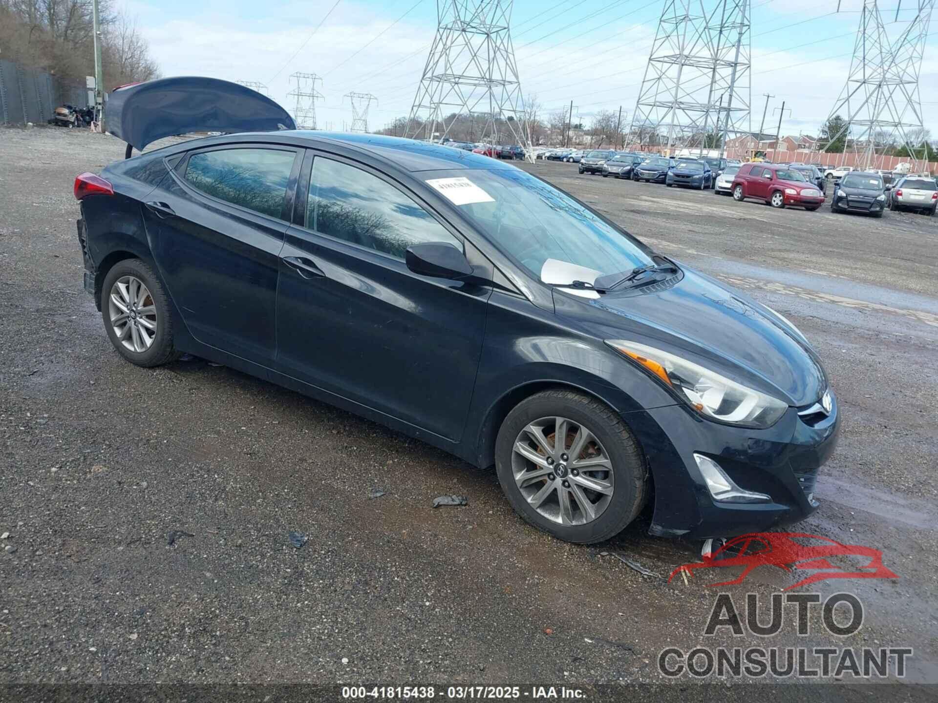 HYUNDAI ELANTRA 2014 - 5NPDH4AE9EH463244