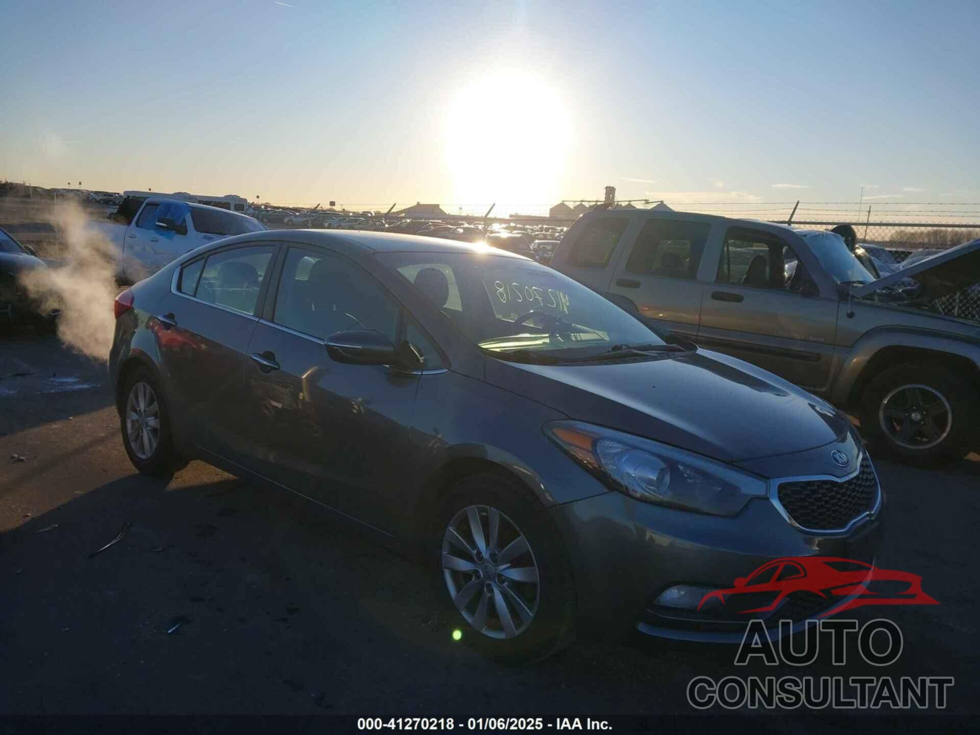 KIA FORTE 2015 - KNAFX4A86F5370833