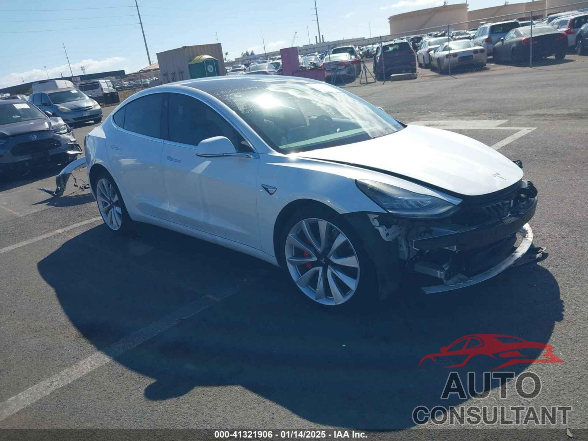 TESLA MODEL 3 2019 - 5YJ3E1EBXKF413806