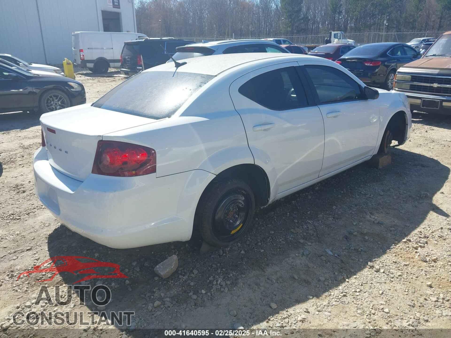 DODGE AVENGER 2013 - 1C3CDZAB8DN645997
