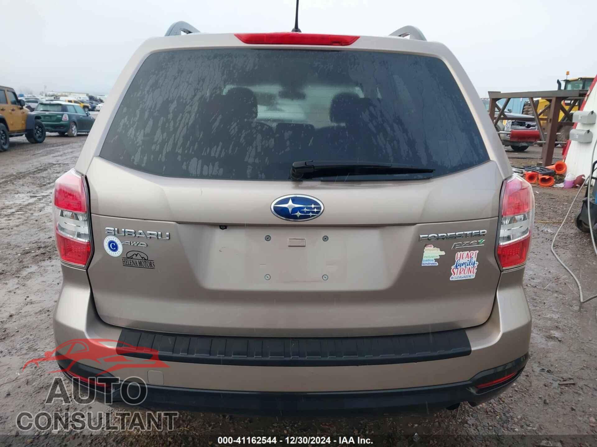SUBARU FORESTER 2015 - JF2SJADC1FH570956