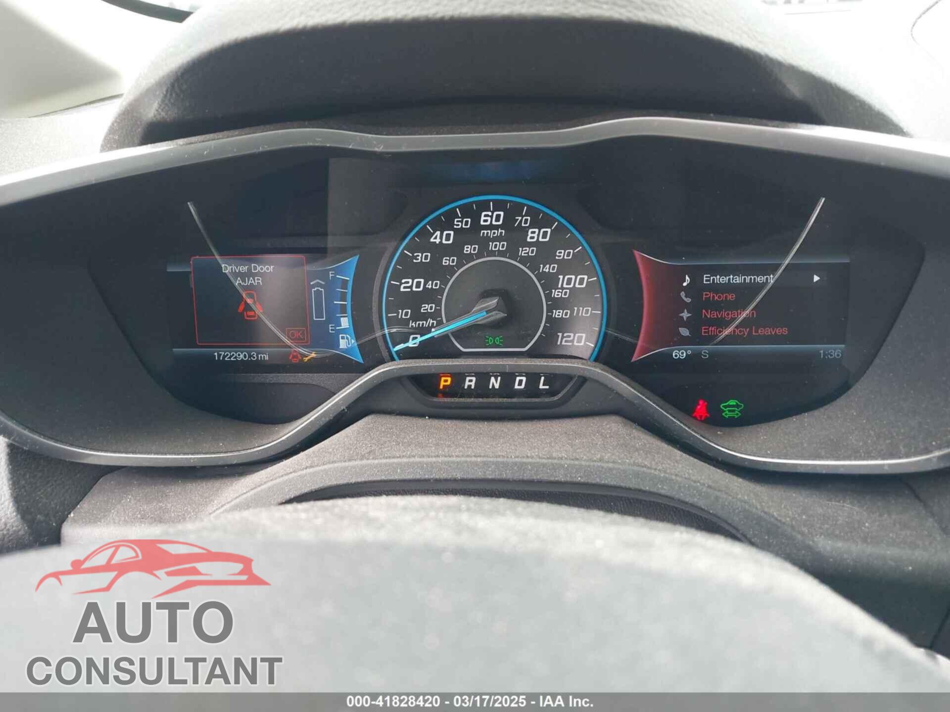FORD C-MAX ENERGI 2014 - 1FADP5CU3EL504059