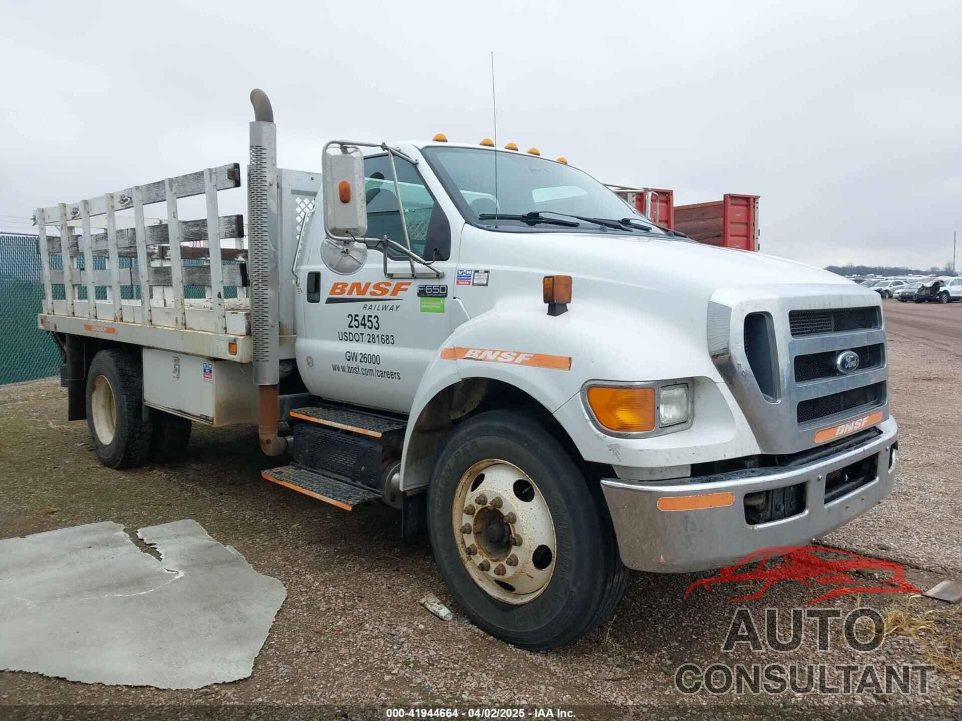 FORD F-650 2012 - 3FRNF6FB9CV273789