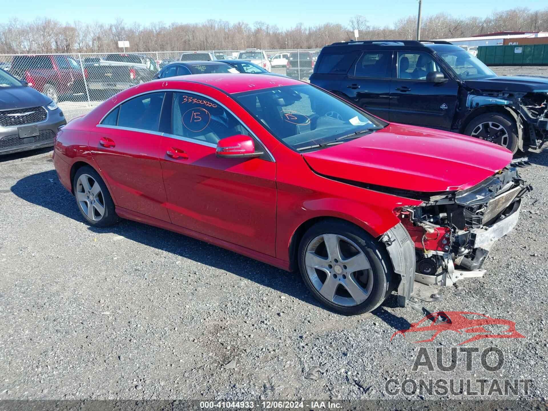MERCEDES-BENZ CLA 250 2015 - WDDSJ4EB7FN253499