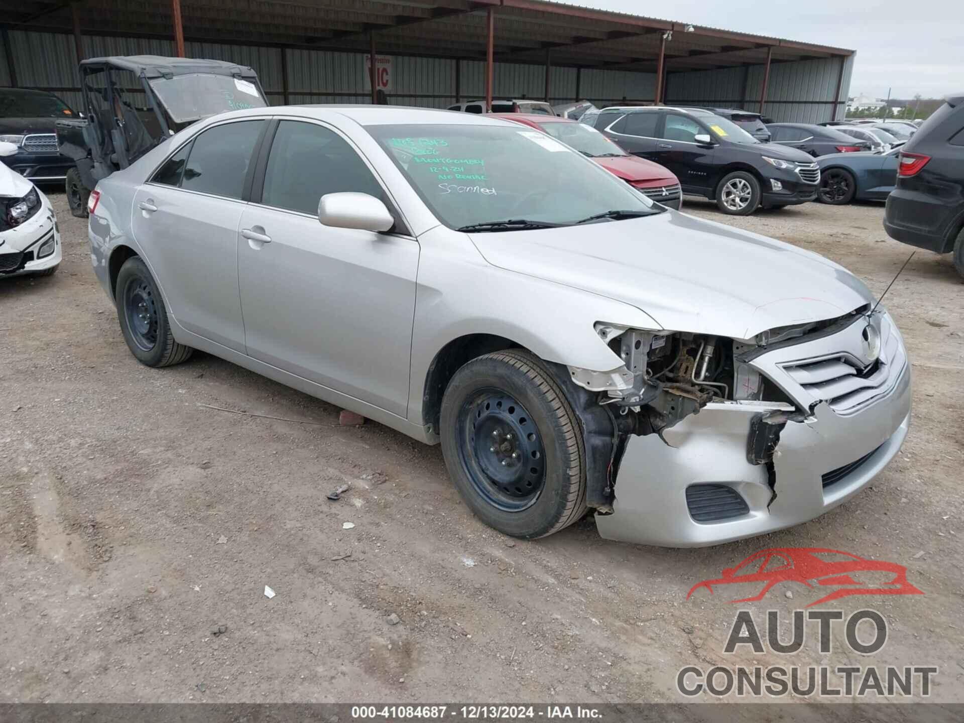 TOYOTA CAMRY 2011 - 4T1BF3EK5BU147909