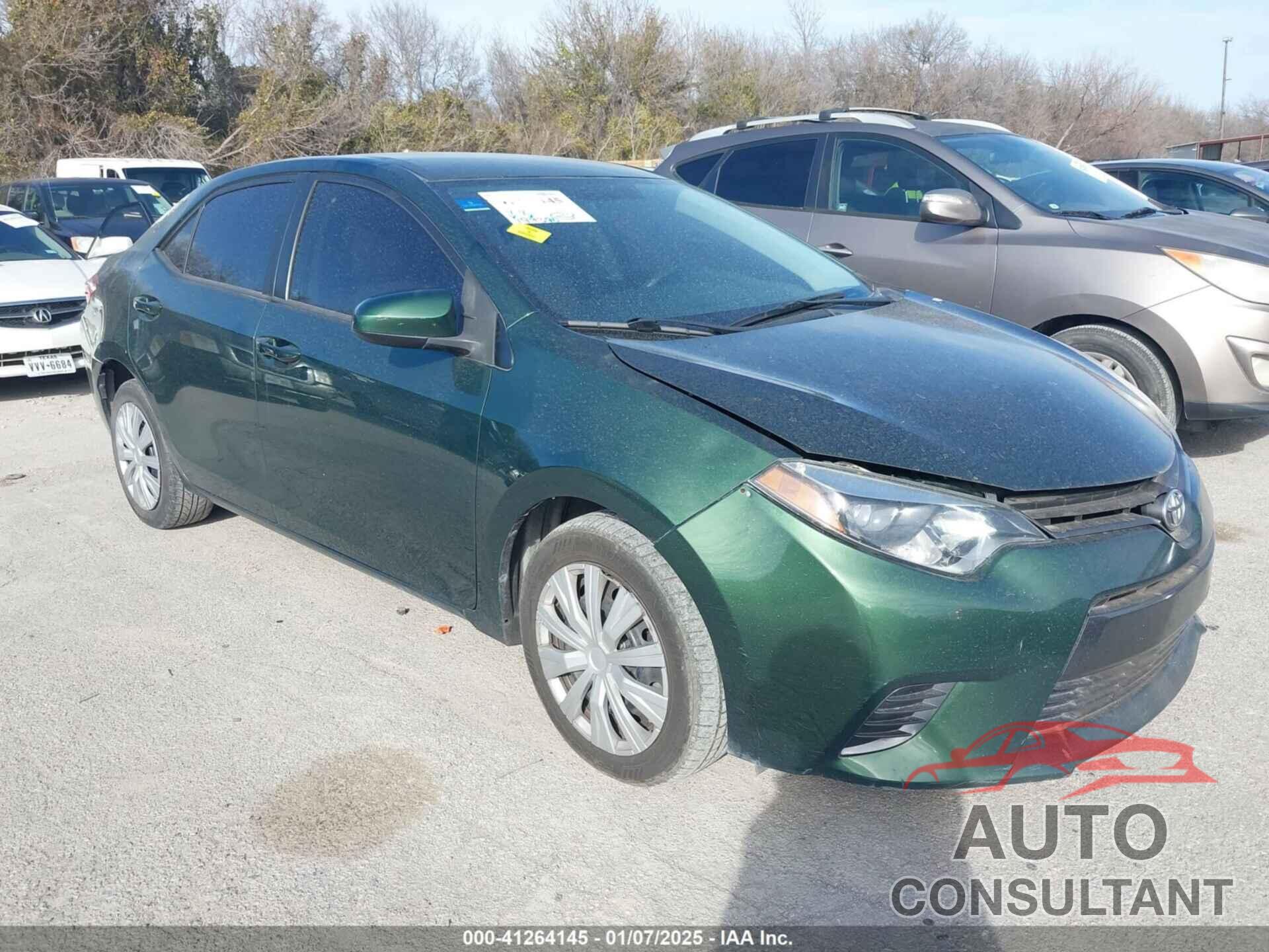 TOYOTA COROLLA 2016 - 2T1BURHE3GC635148