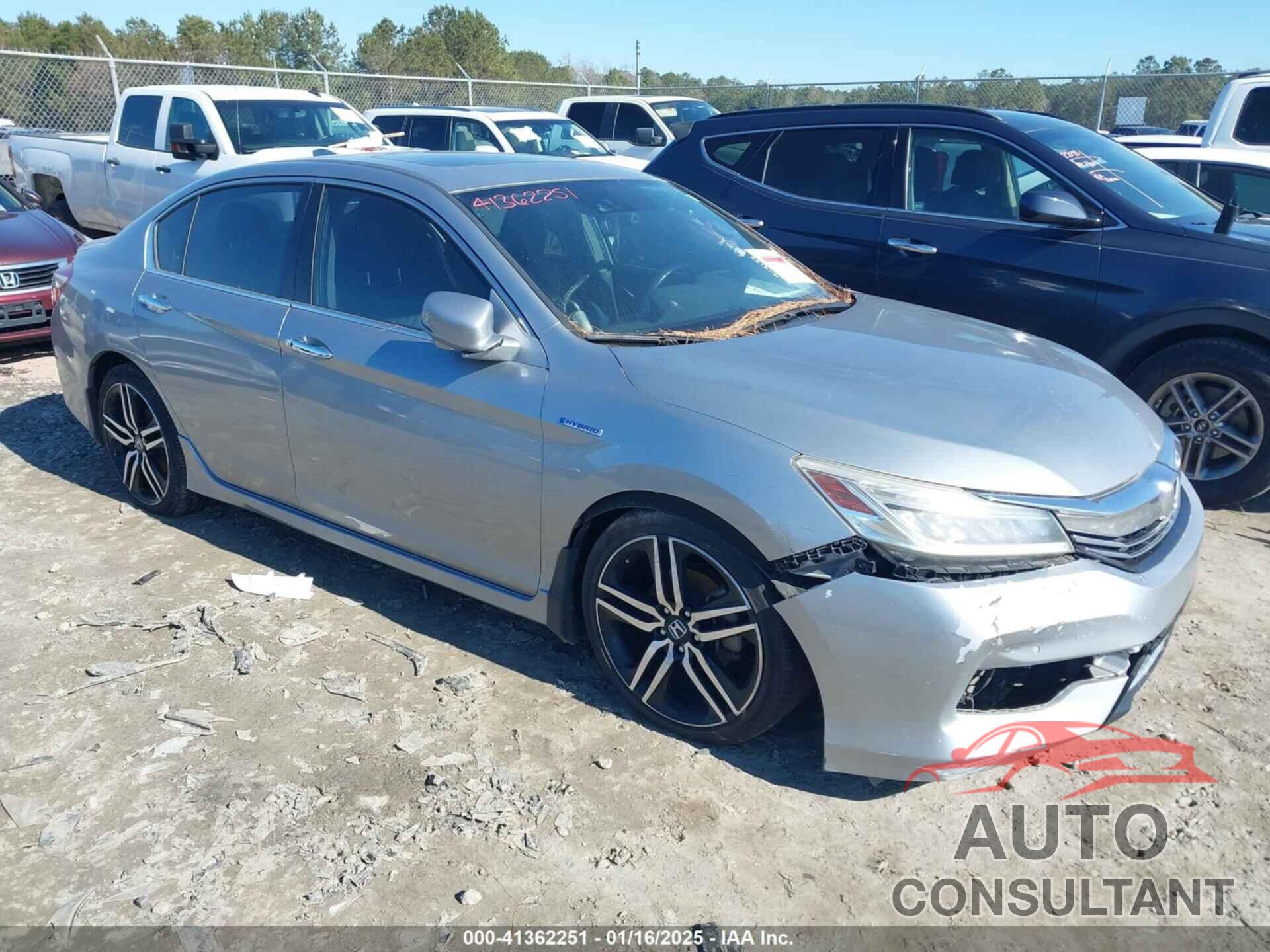 HONDA ACCORD HYBRID 2017 - JHMCR6F74HC005513