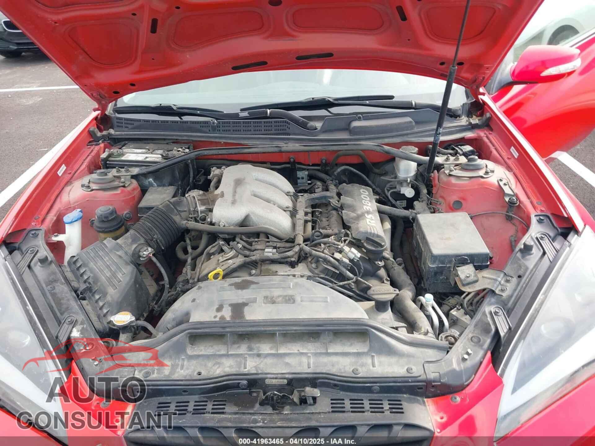 HYUNDAI GENESIS 2012 - KMHHU6KH2CU078575