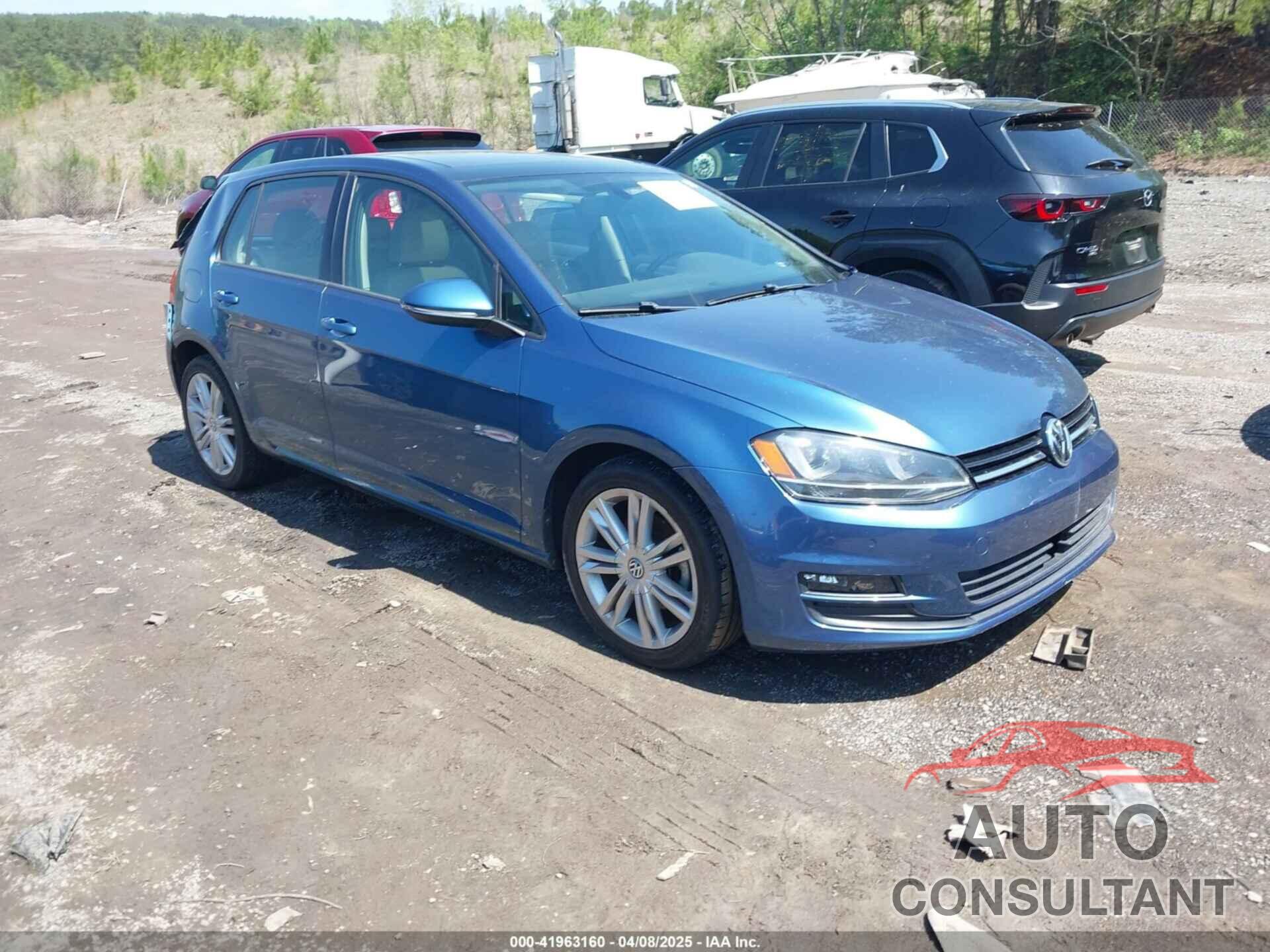 VOLKSWAGEN GOLF 2015 - 3VW2A7AU2FM065659