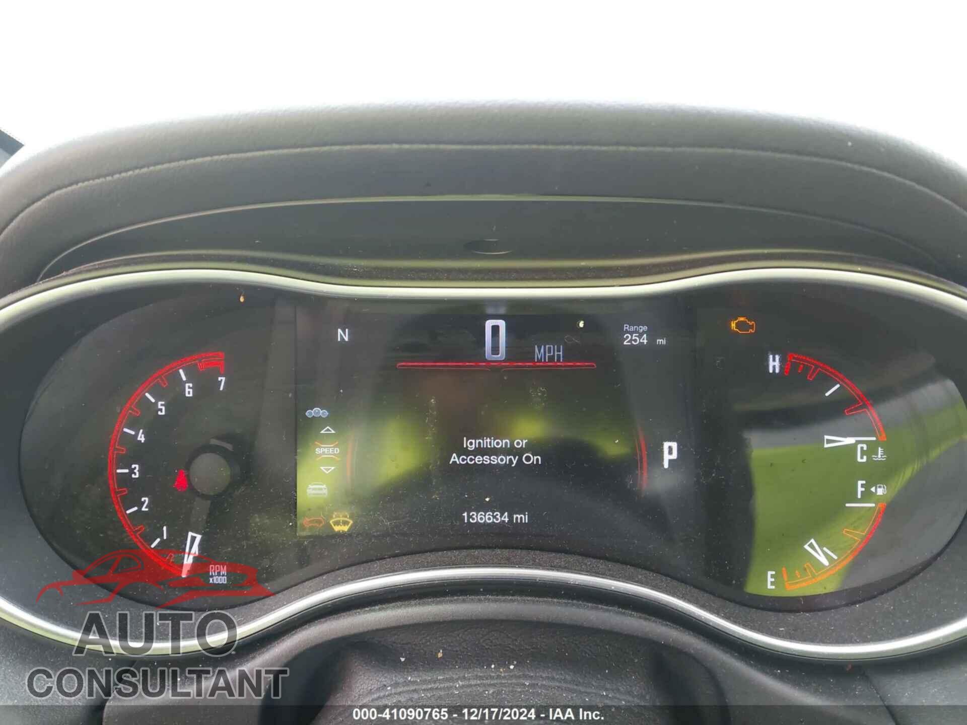 DODGE DURANGO 2018 - 1C4RDJEG9JC414787