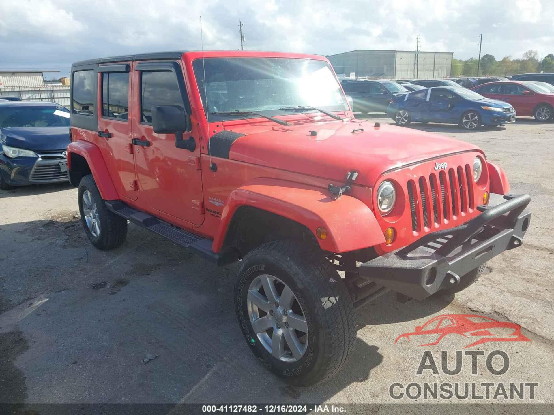 JEEP WRANGLER UNLIMITED 2013 - 1C4BJWEG8DL663559