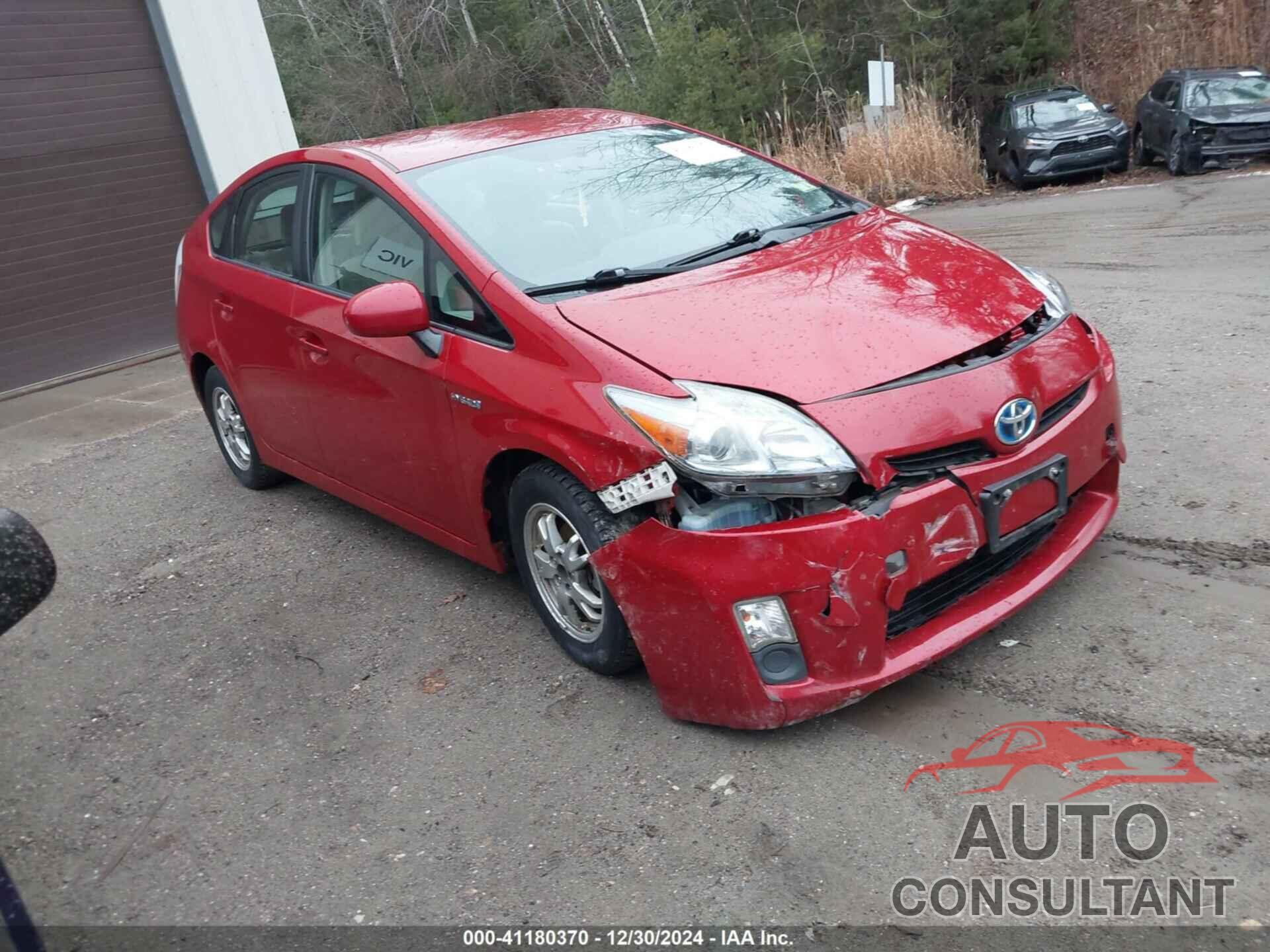 TOYOTA PRIUS 2010 - JTDKN3DU3A1296412