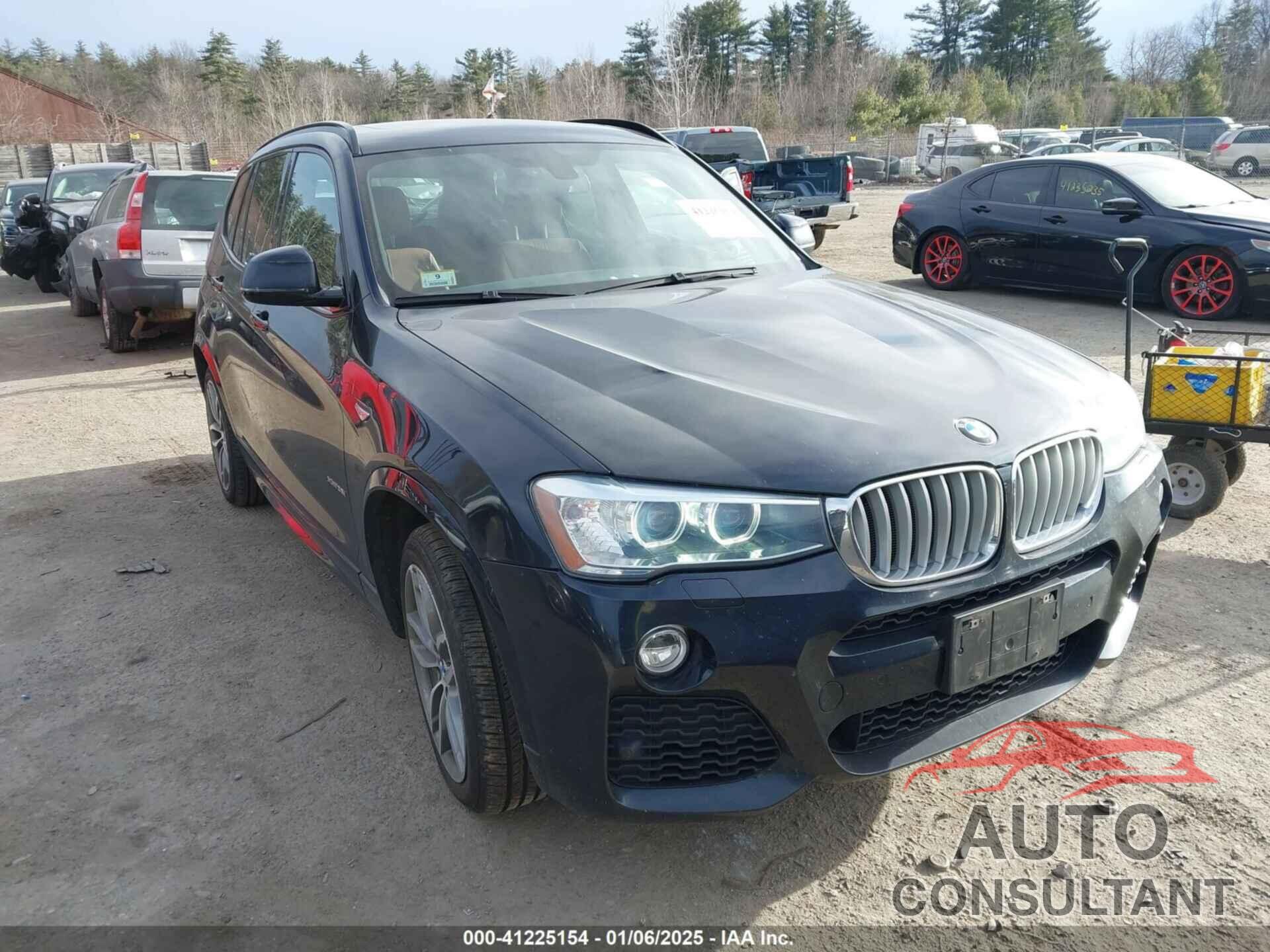BMW X3 2017 - 5UXWX7C52H0S19686