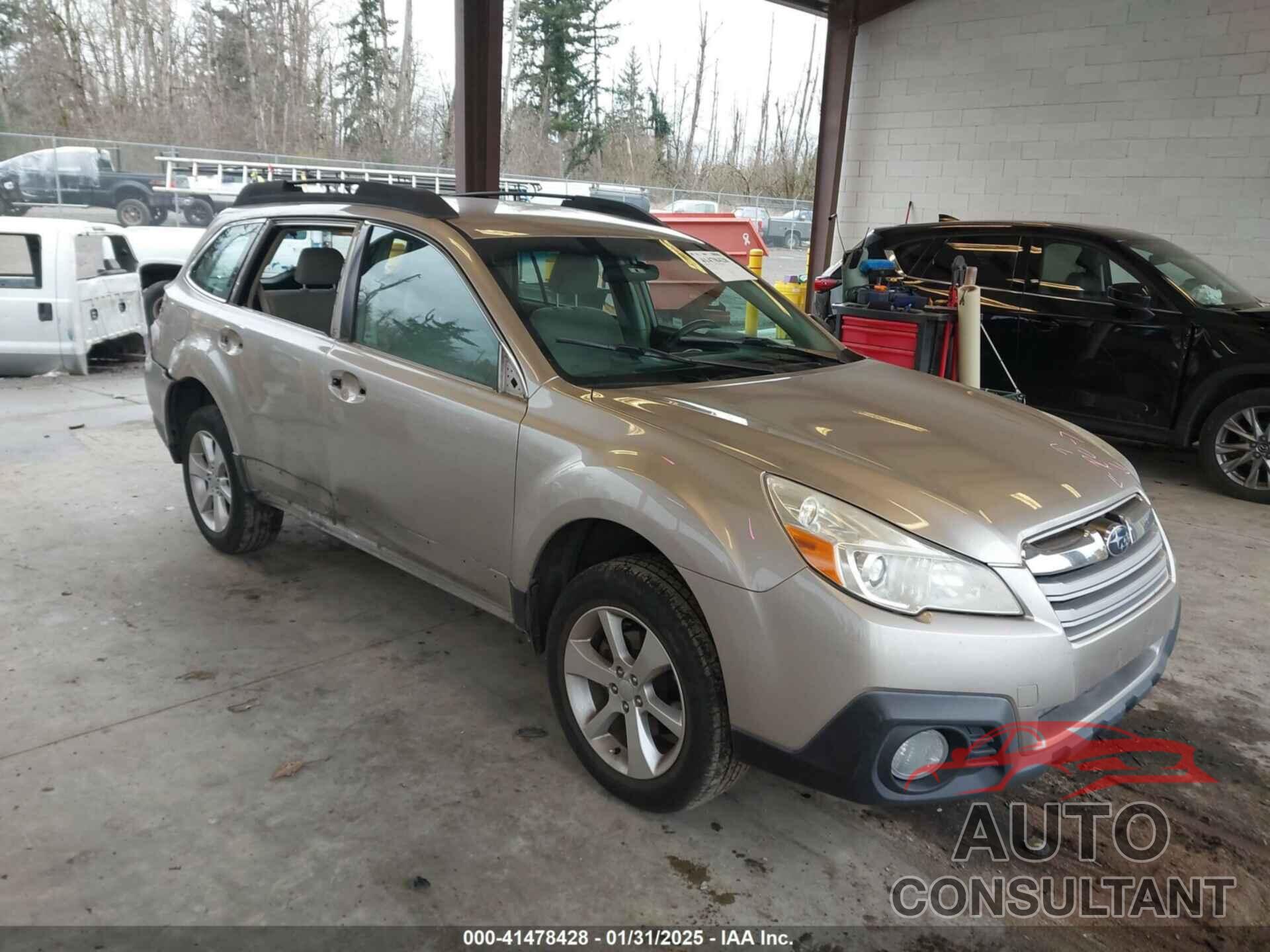 SUBARU OUTBACK 2014 - 4S4BRBAC9E3230088