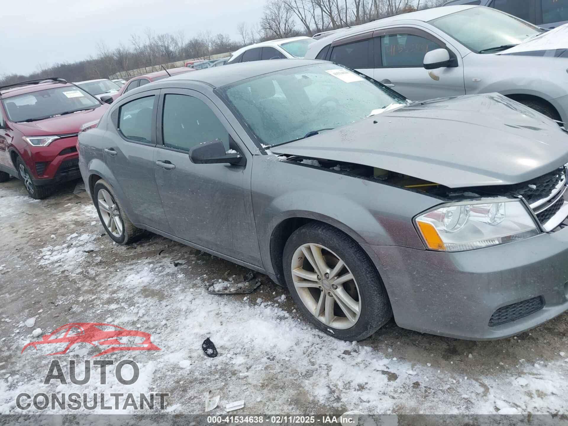 DODGE AVENGER 2013 - 1C3CDZAG3DN586420