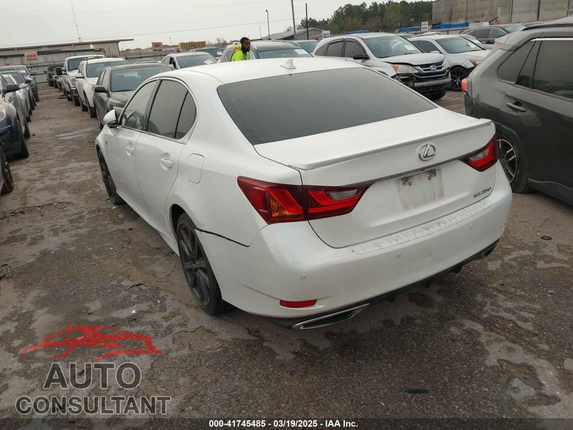LEXUS GS 350 2013 - JTHBE1BL9D5025493