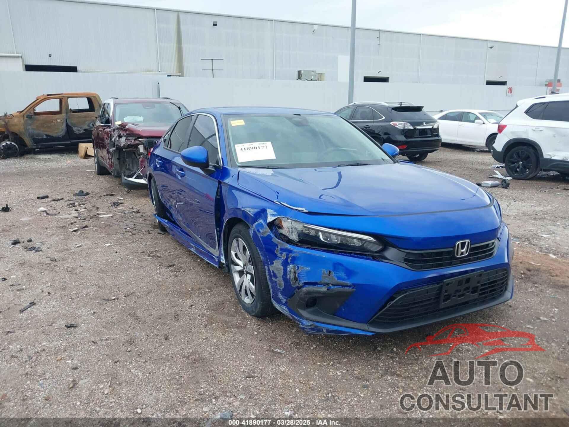 HONDA CIVIC 2023 - 2HGFE2F25PH565352