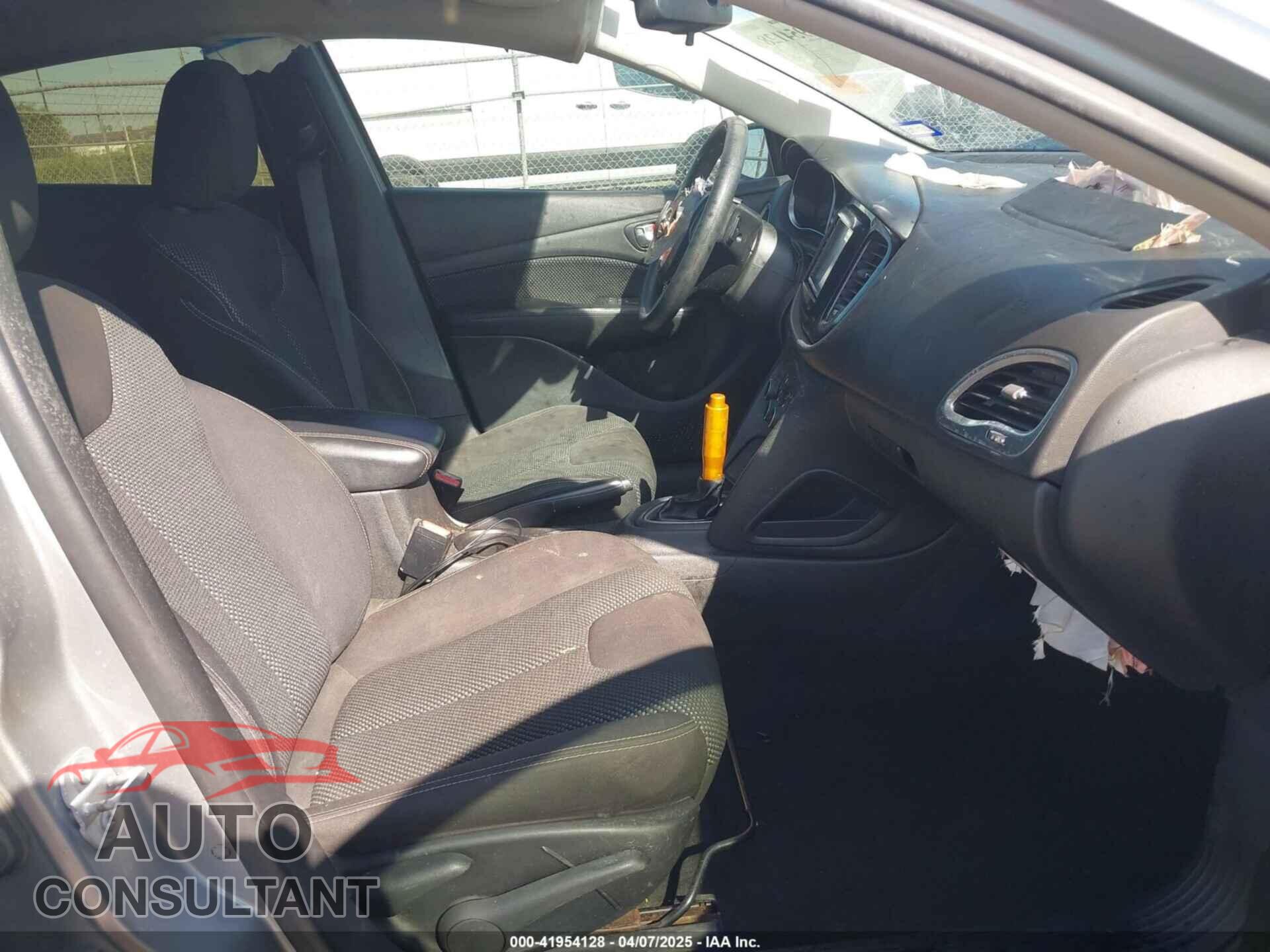 DODGE DART 2015 - 1C3CDFBB9FD420820