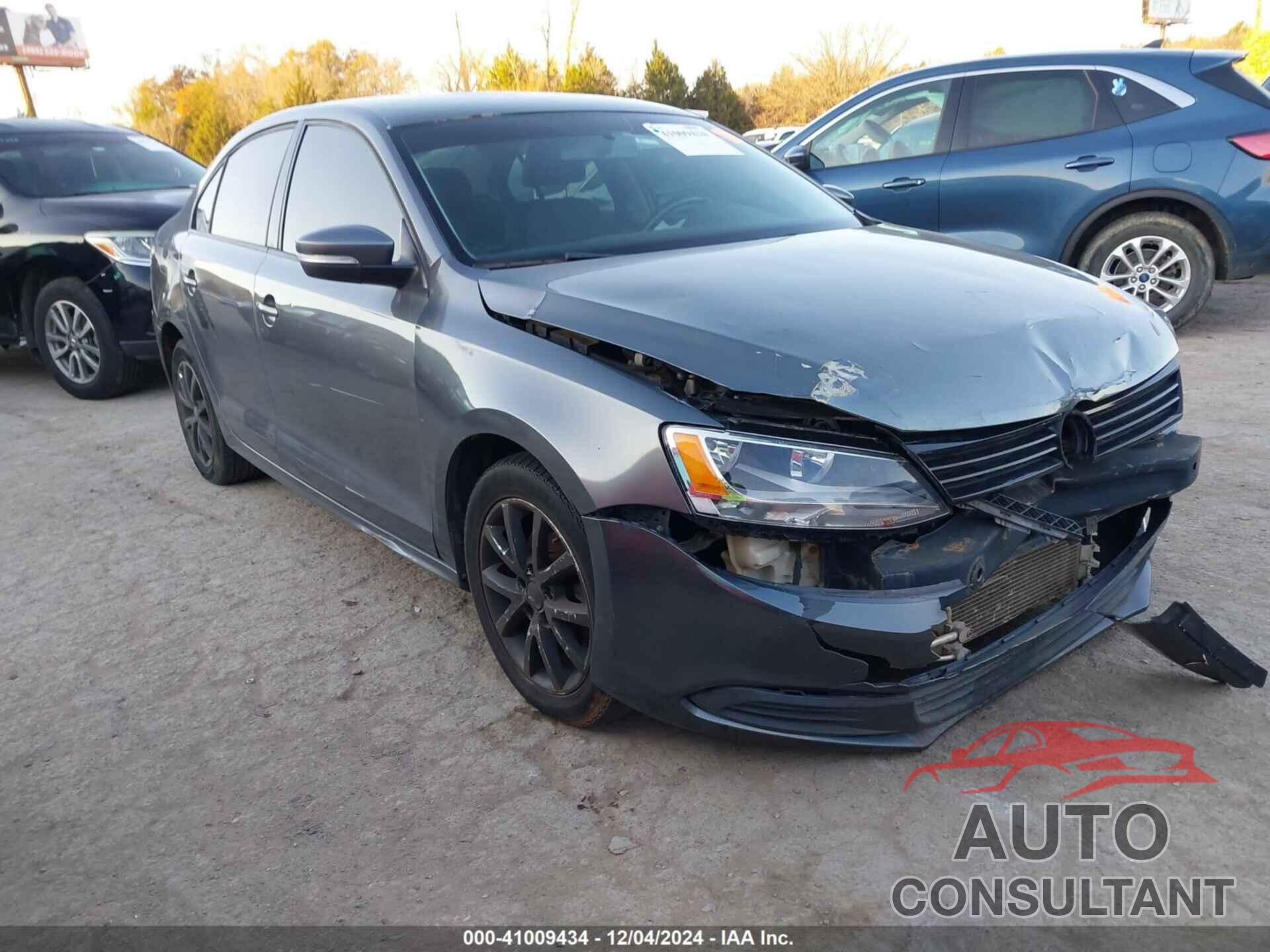 VOLKSWAGEN JETTA 2012 - 3VWDP7AJ7CM342945