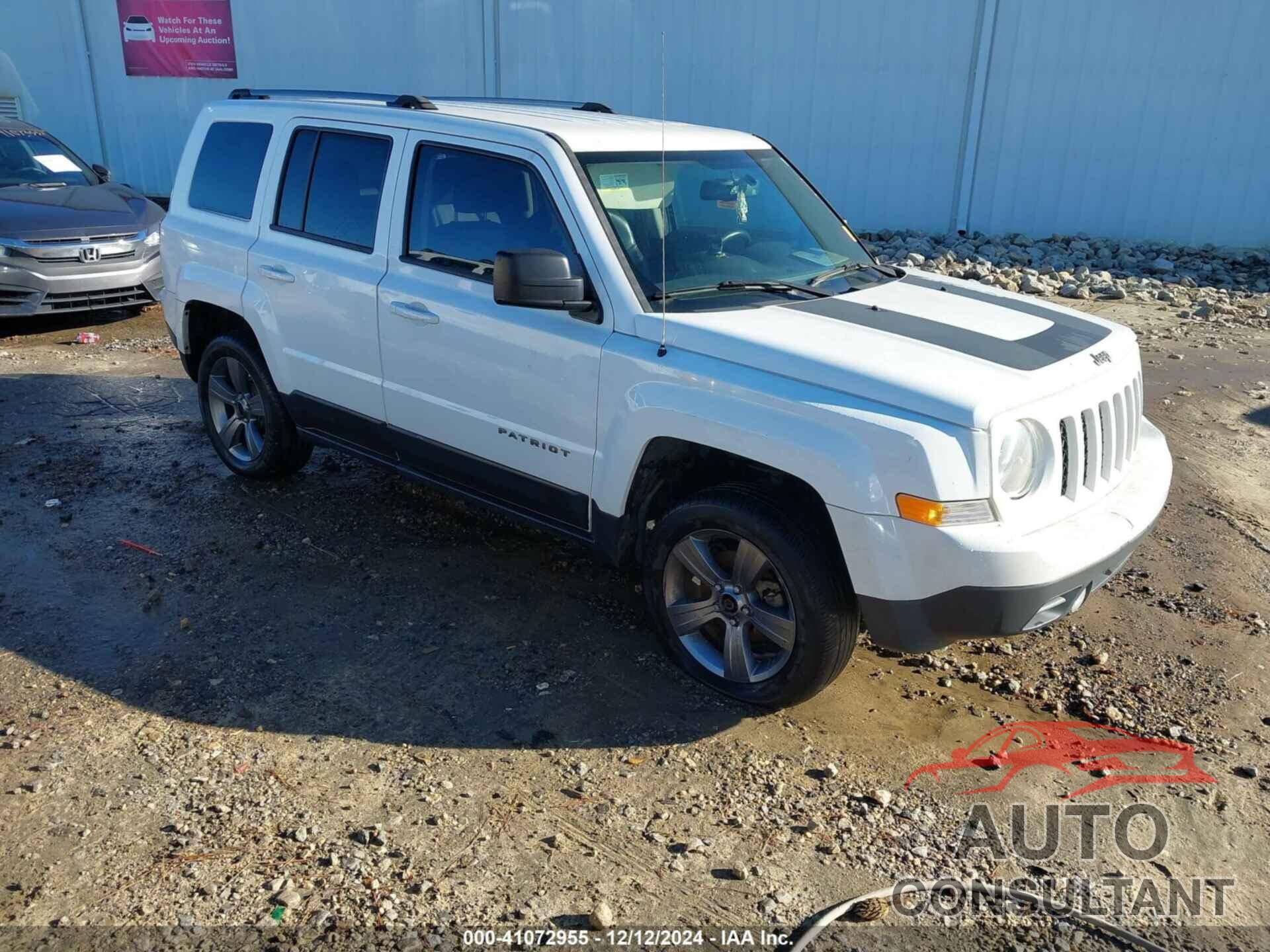 JEEP PATRIOT 2016 - 1C4NJPBA2GD812842