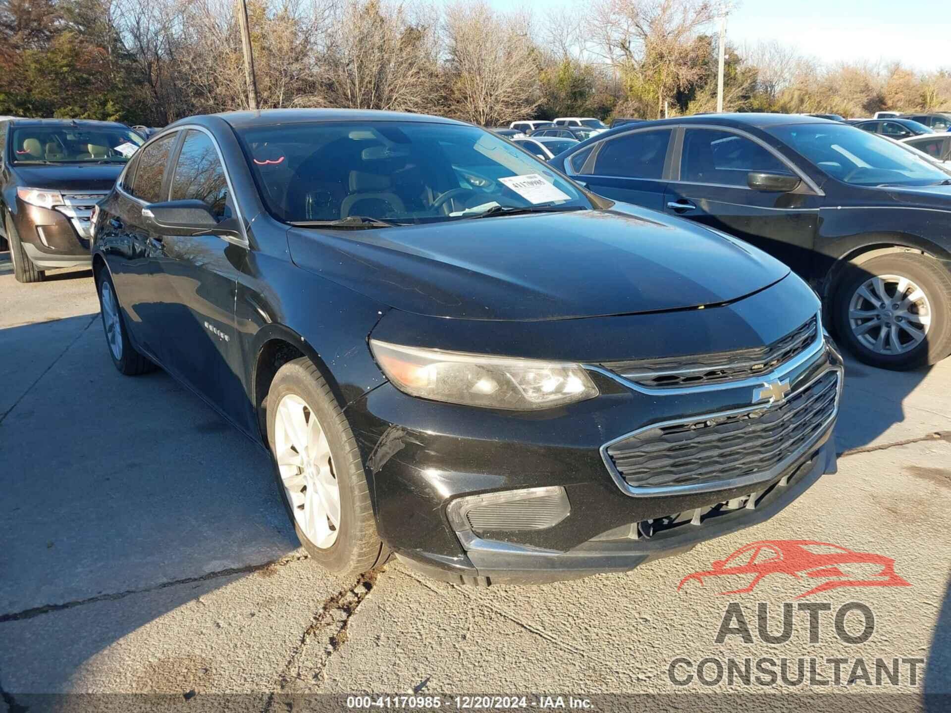 CHEVROLET MALIBU 2016 - 1G1ZE5ST6GF293366