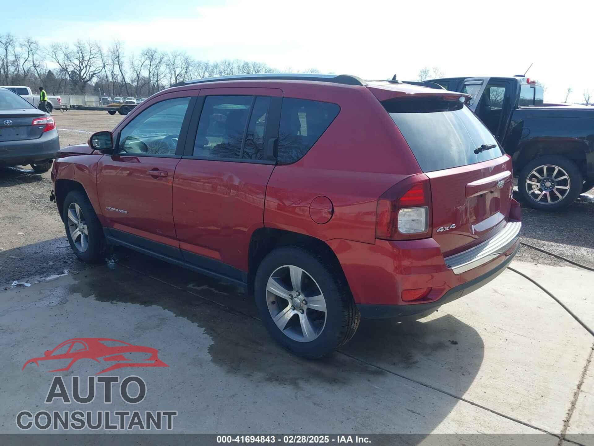 JEEP COMPASS 2016 - 1C4NJDEB1GD769064