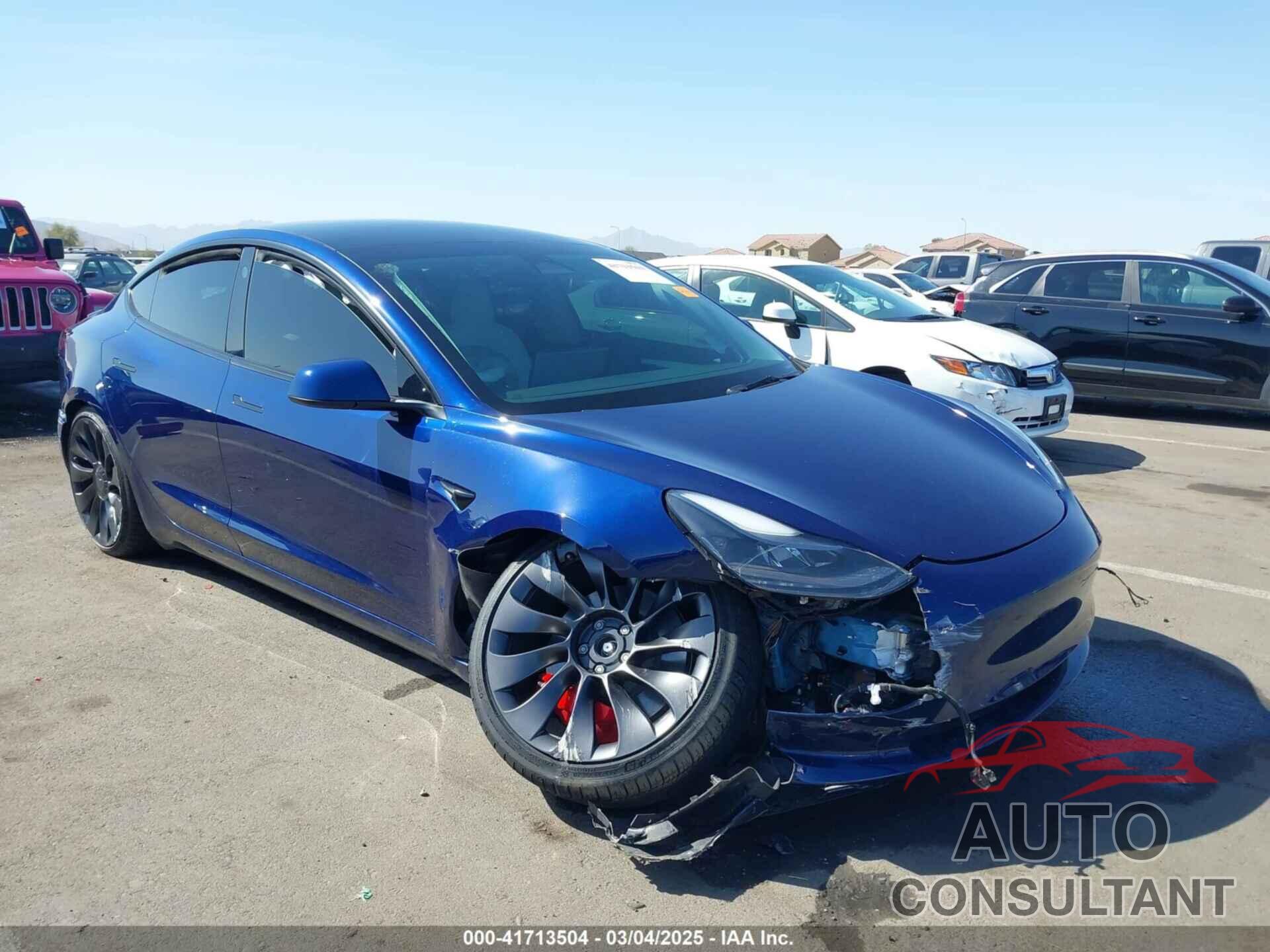 TESLA MODEL 3 2022 - 5YJ3E1EC4NF347055
