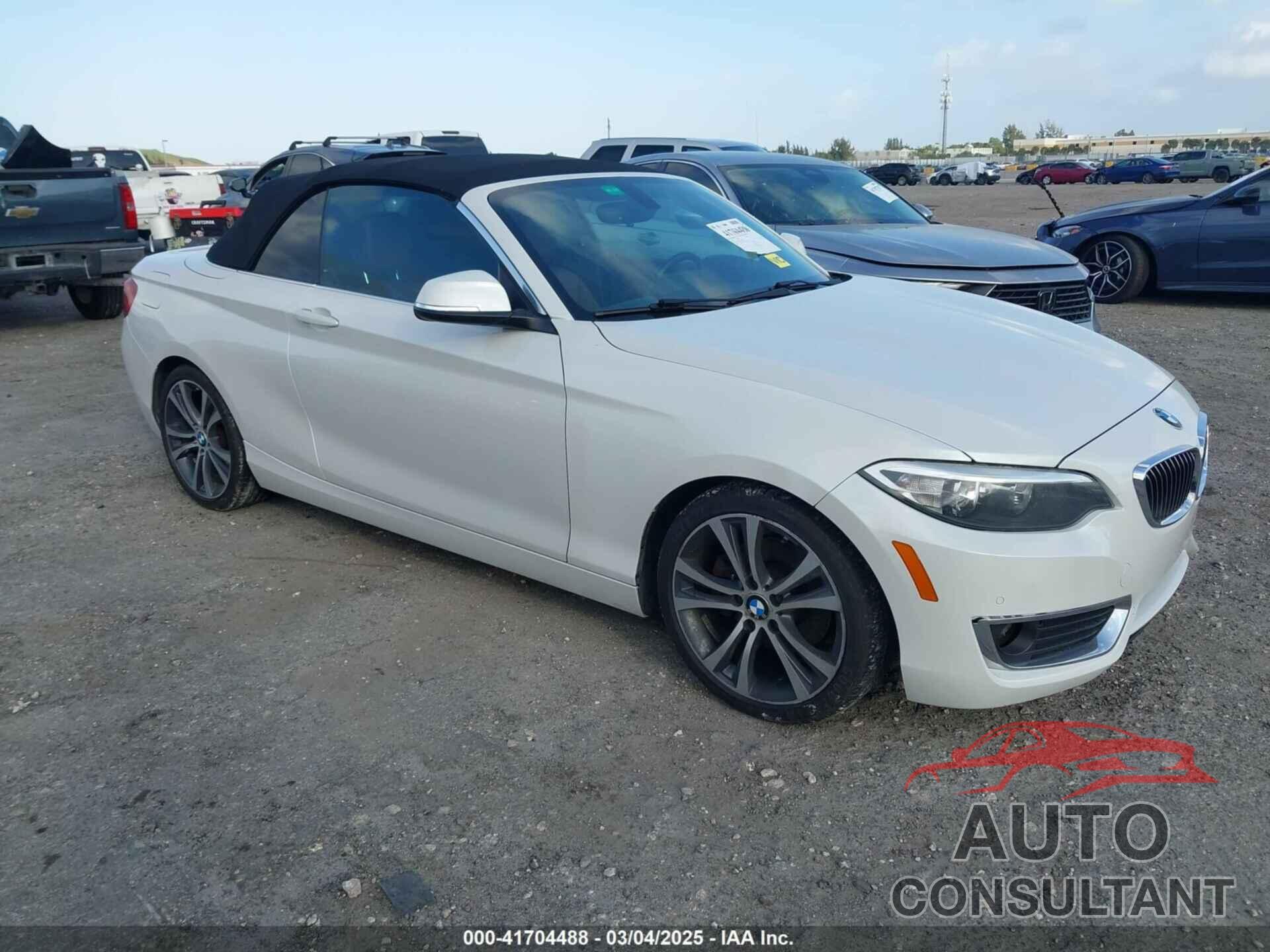 BMW 228I 2016 - WBA1K9C59GV321989