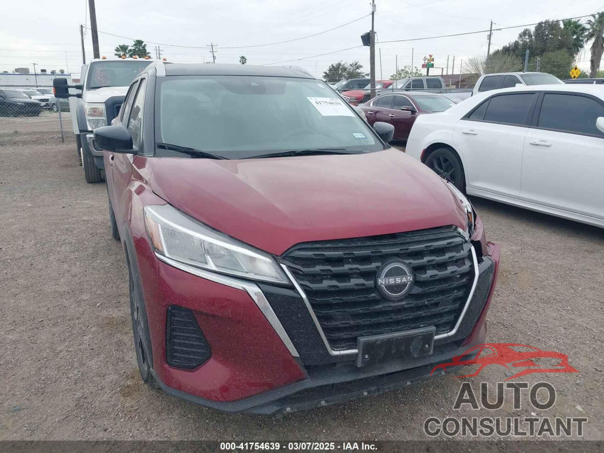 NISSAN KICKS 2022 - 3N1CP5CV9NL481621
