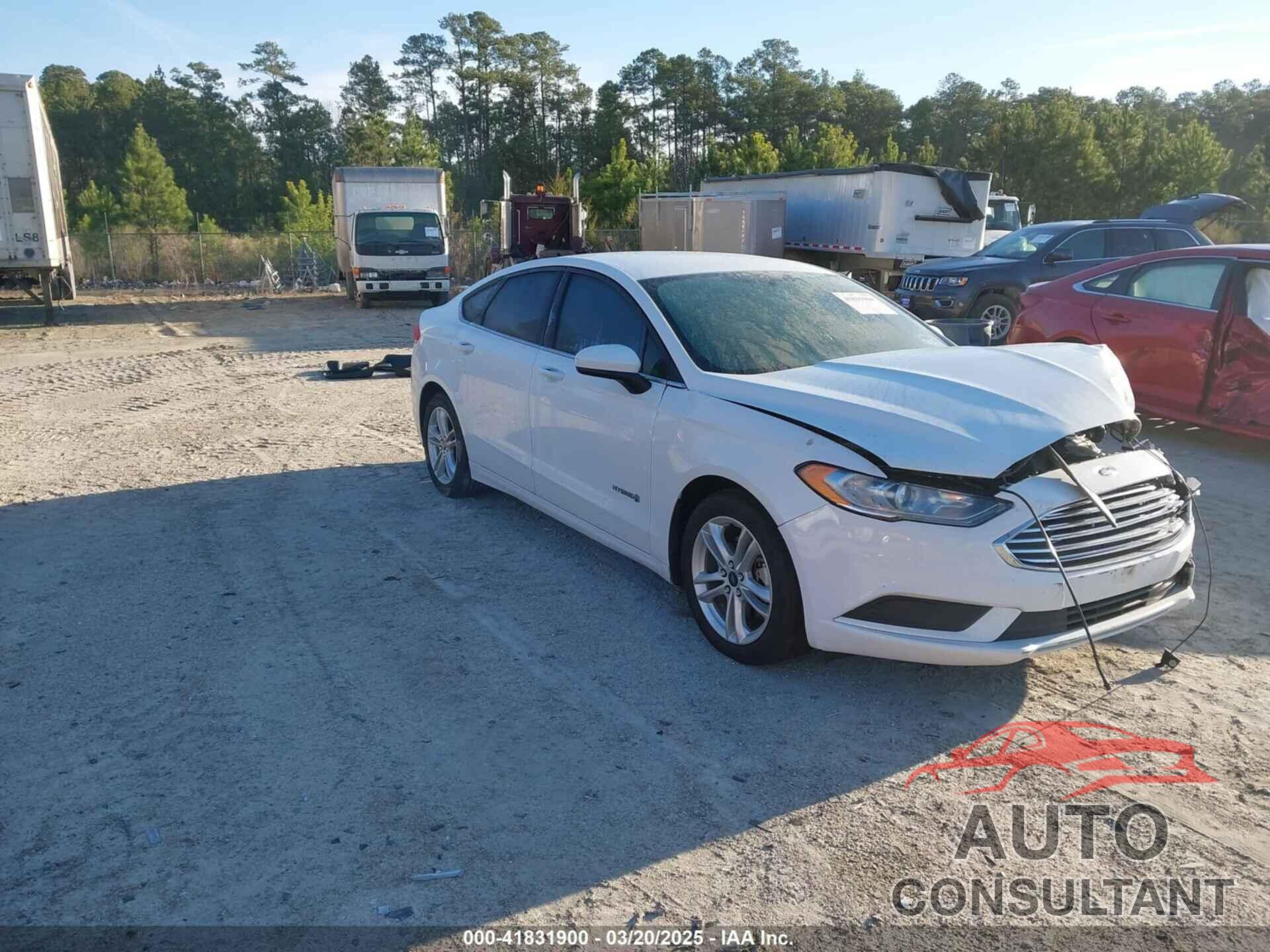 FORD FUSION HYBRID 2018 - 3FA6P0LU8JR235421