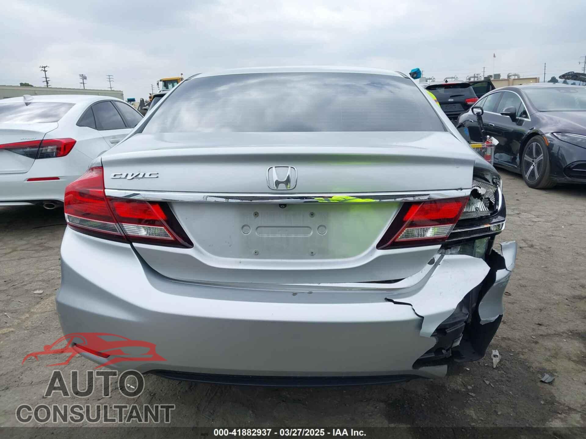 HONDA CIVIC 2013 - 19XFB2F5XDE251821