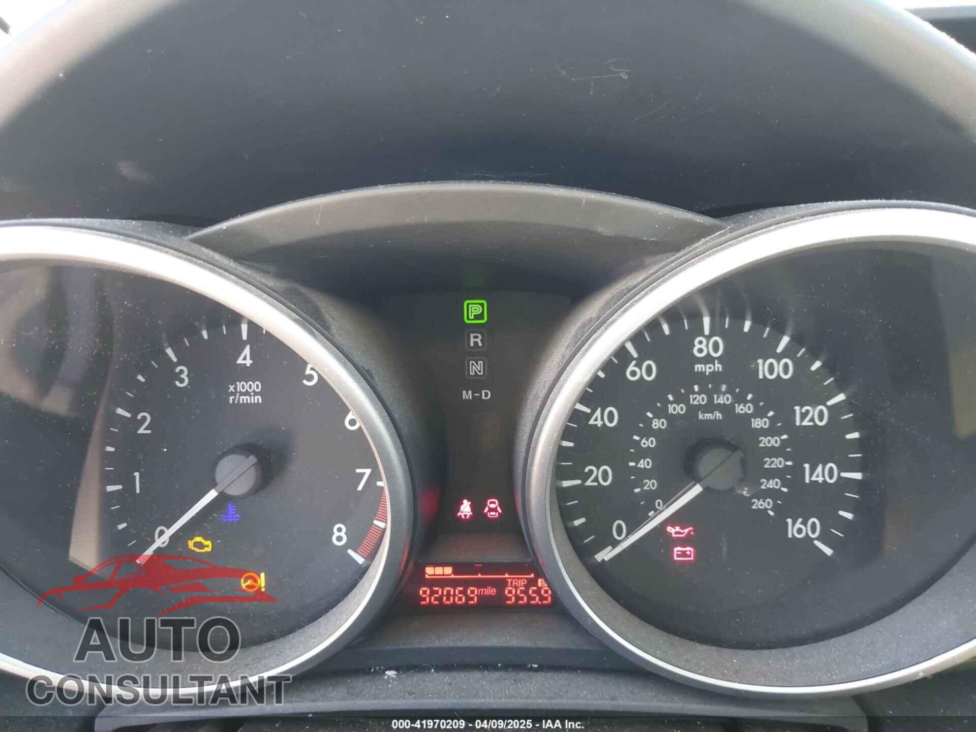 MAZDA MAZDA5 2012 - JM1CW2CL7C0140452