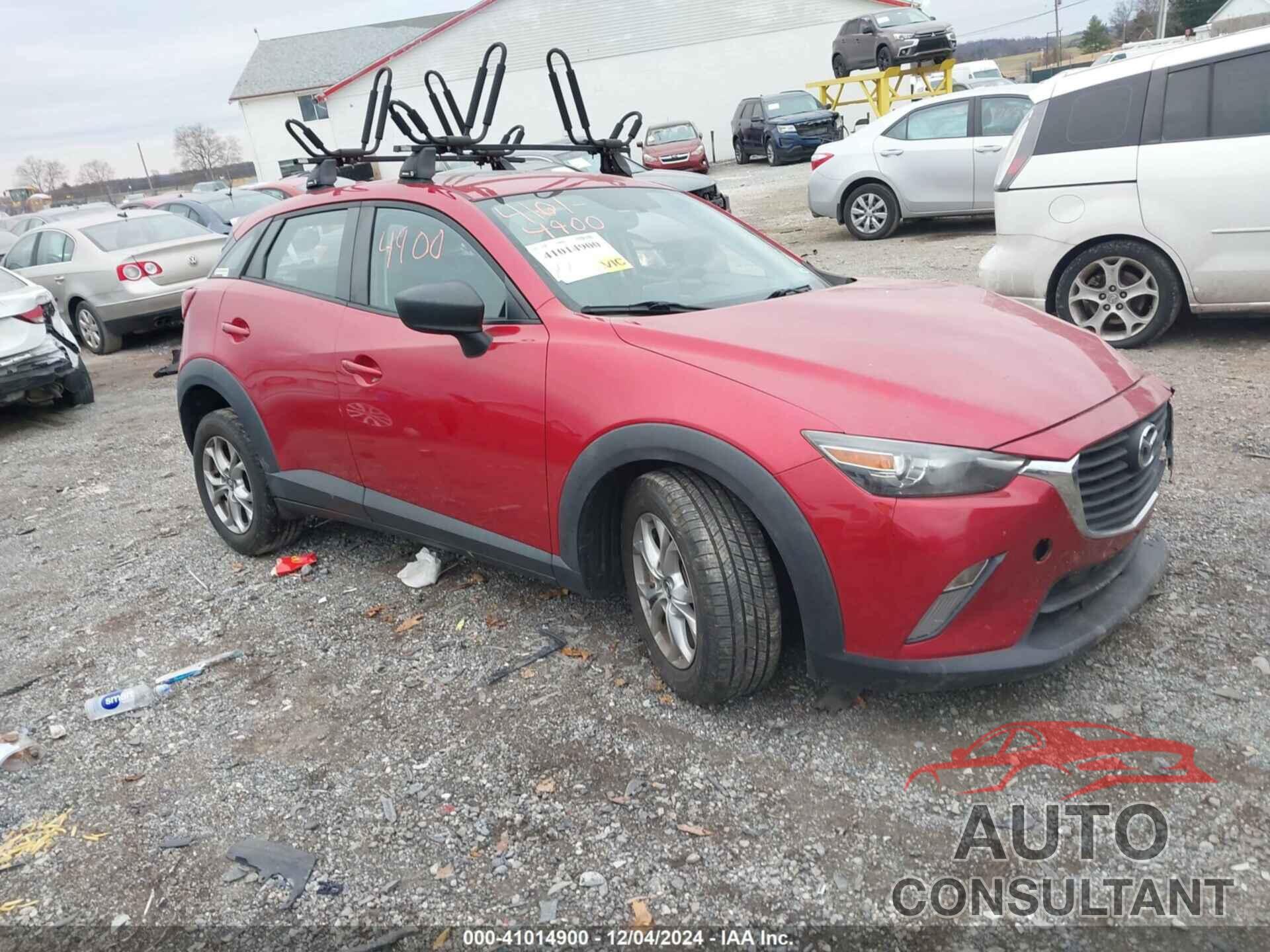MAZDA CX-3 2016 - JM1DKBC75G0109015
