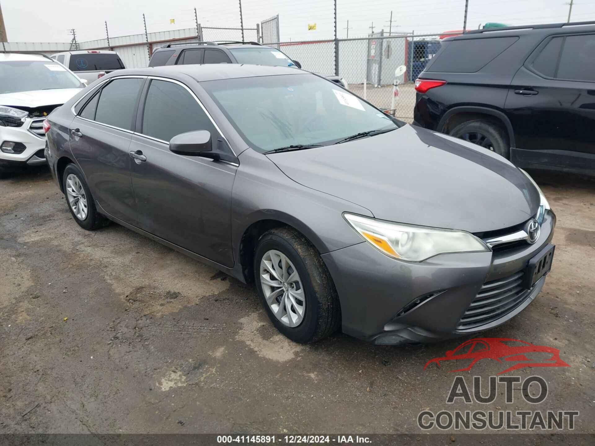 TOYOTA CAMRY 2016 - 4T4BF1FKXGR519261