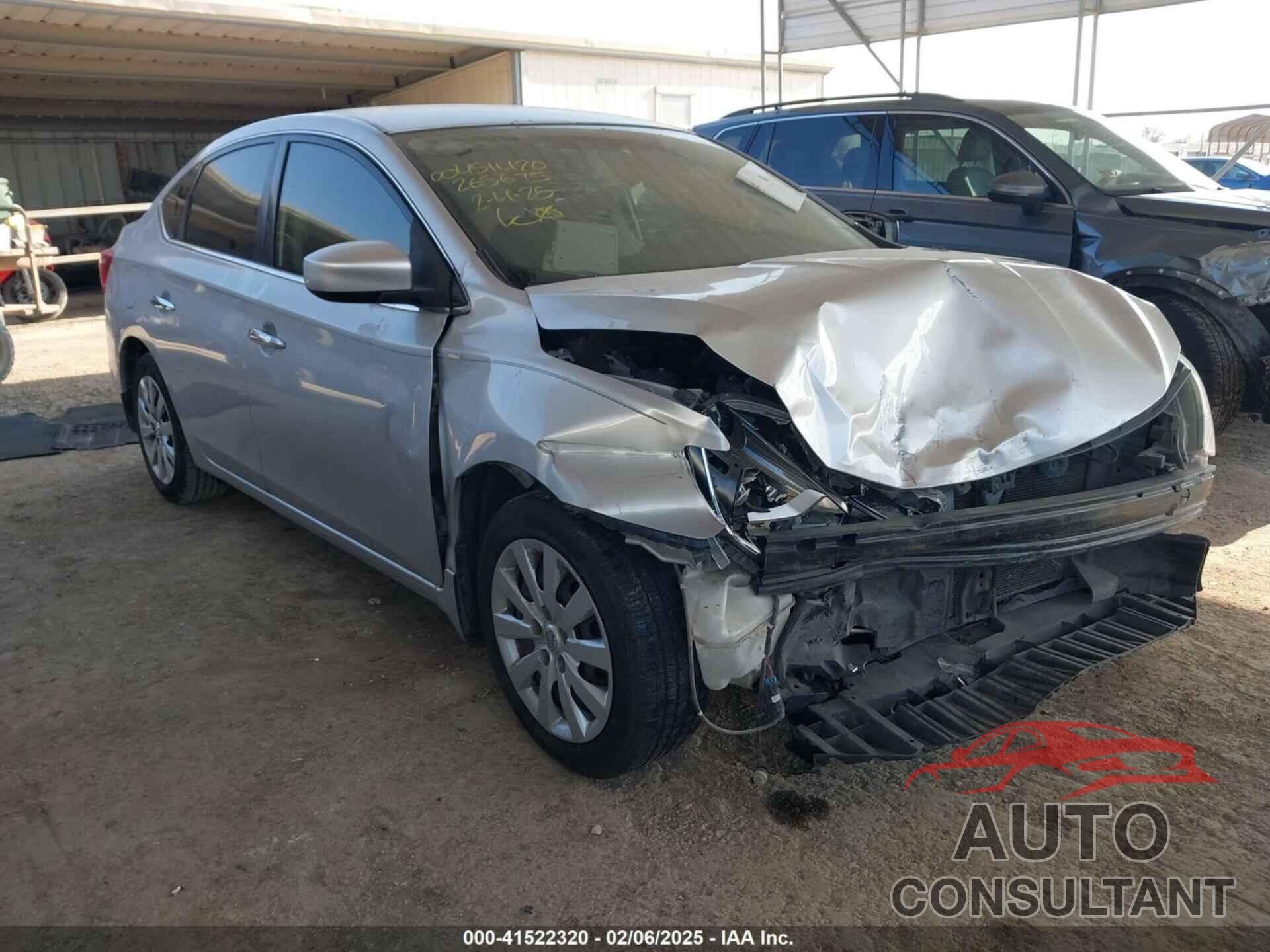NISSAN SENTRA 2016 - 3N1AB7APXGY265675